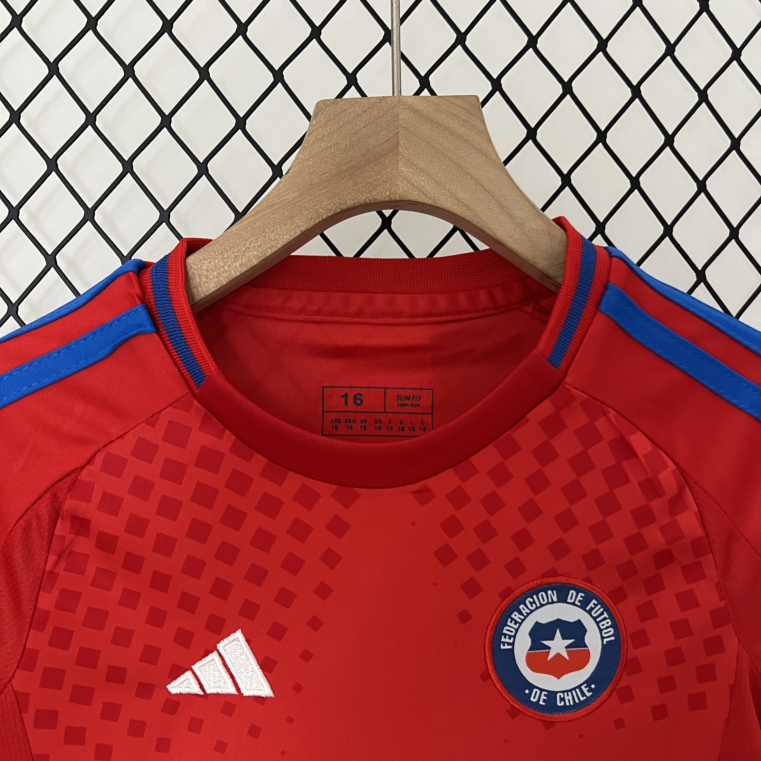 SIUjerseys-Chile 2024 Home Stadium Kids Kit