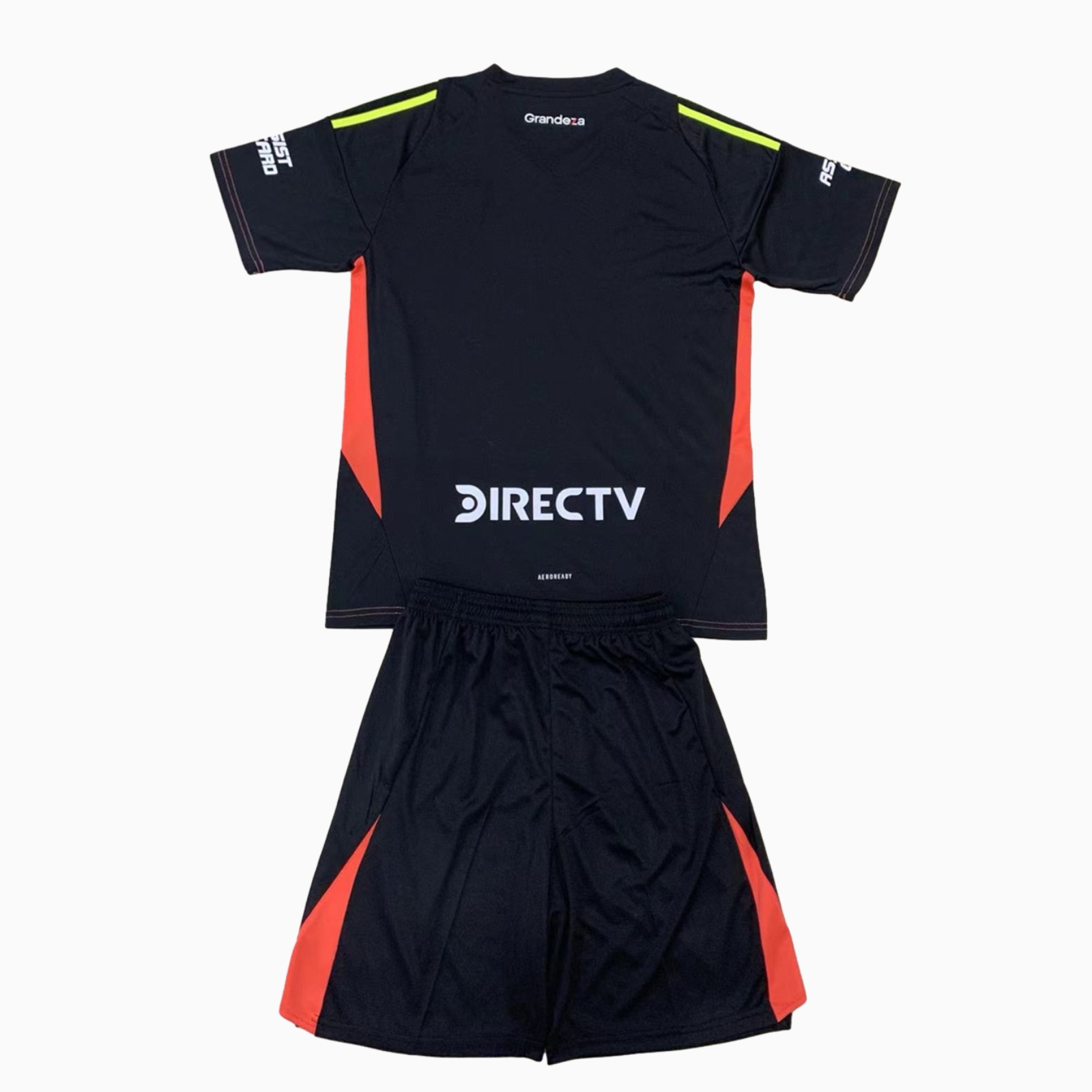 SIUjerseys-River Plate 24-25 Black Goalkeeper Kids Kit