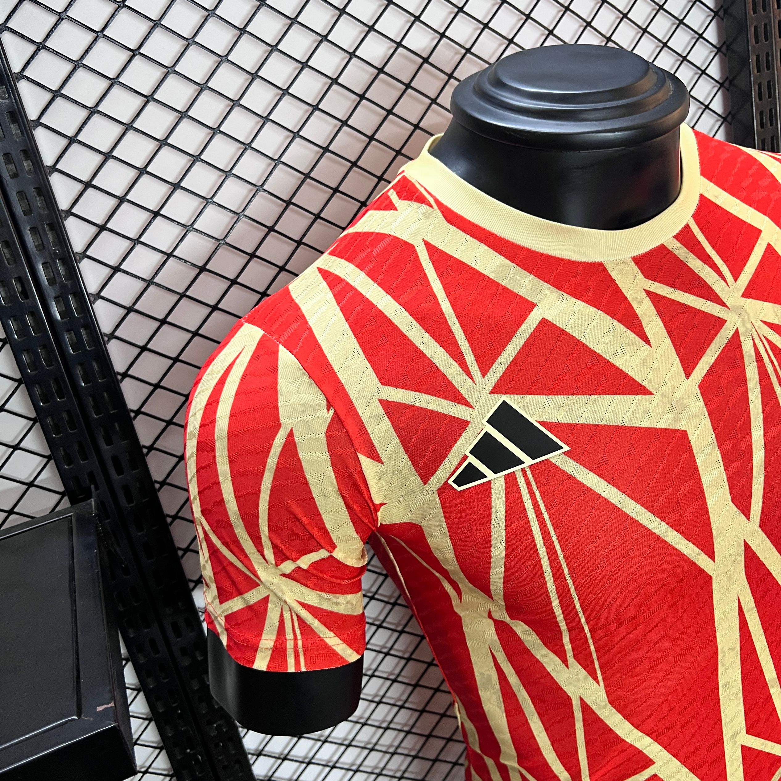 SIUjerseys-Bayern Munich 24-25 Red Pre-Match Training Jersey - Player Version