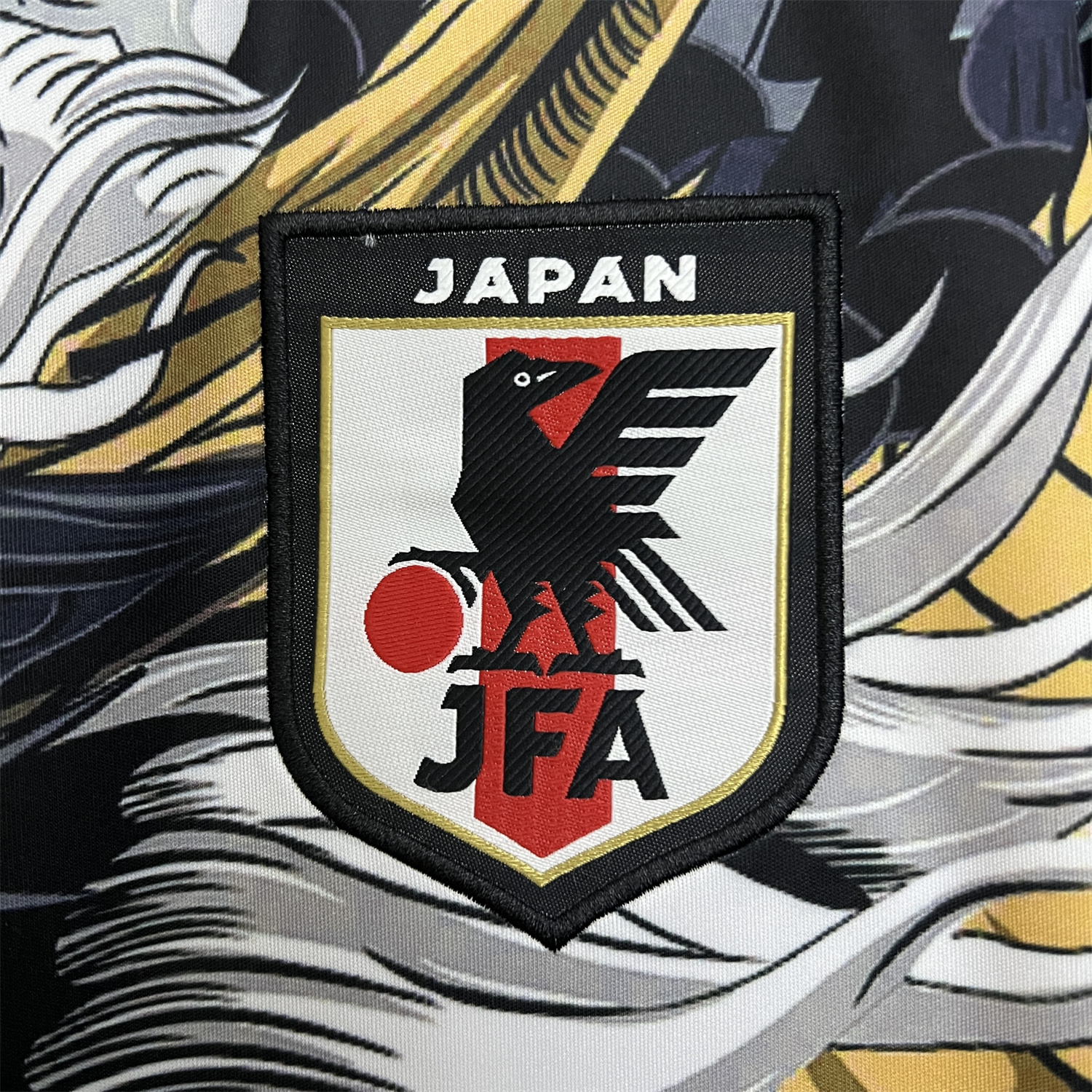 SIUjerseys-Japan 2024 Black Yellow Dargon Special Edition Jersey - Fans Version