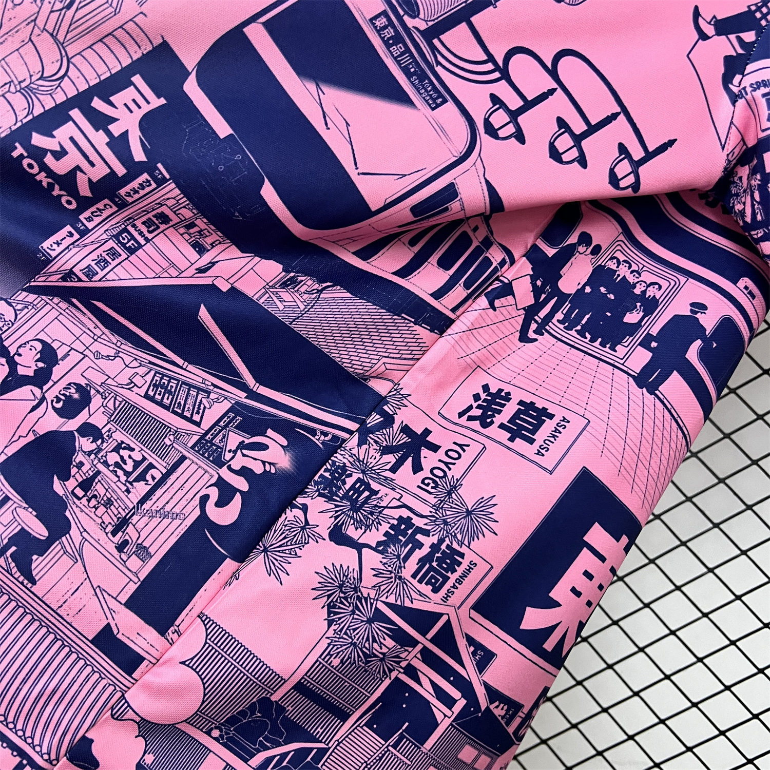 SIUjerseys-Japan 2024 Tokyo Street Pink Special Edition Jersey - Fans Version