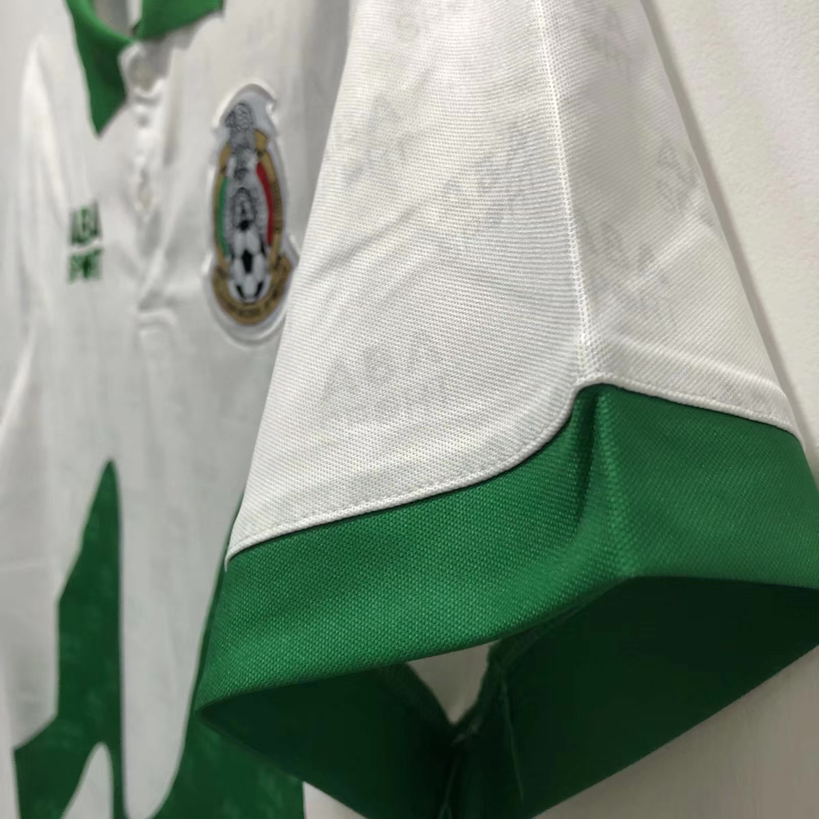SIUjerseys-Retro Mexico 1995 Away Stadium Jersey