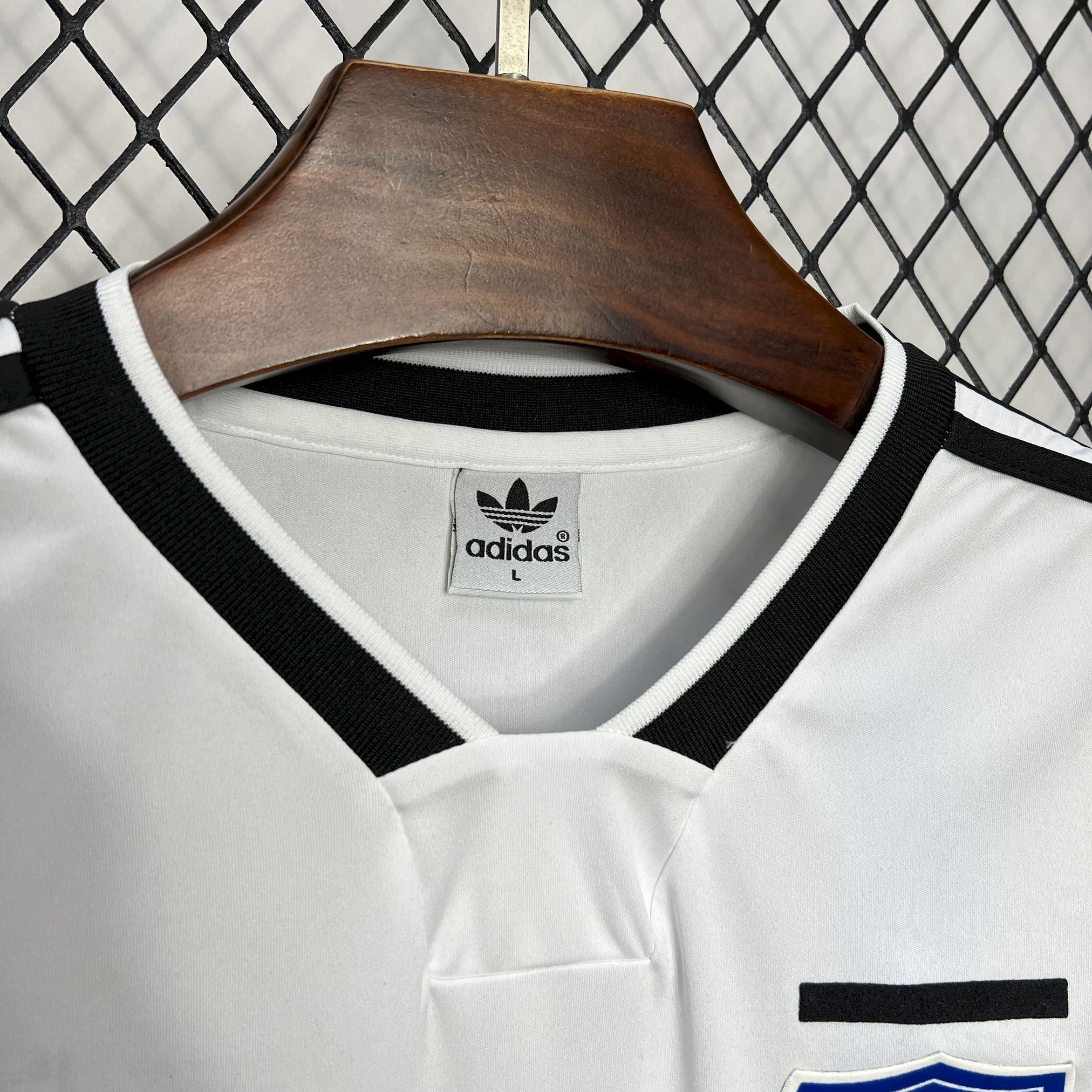 SIUjerseys-Retro Colo Colo 1991 Home Long Sleeve Jersey