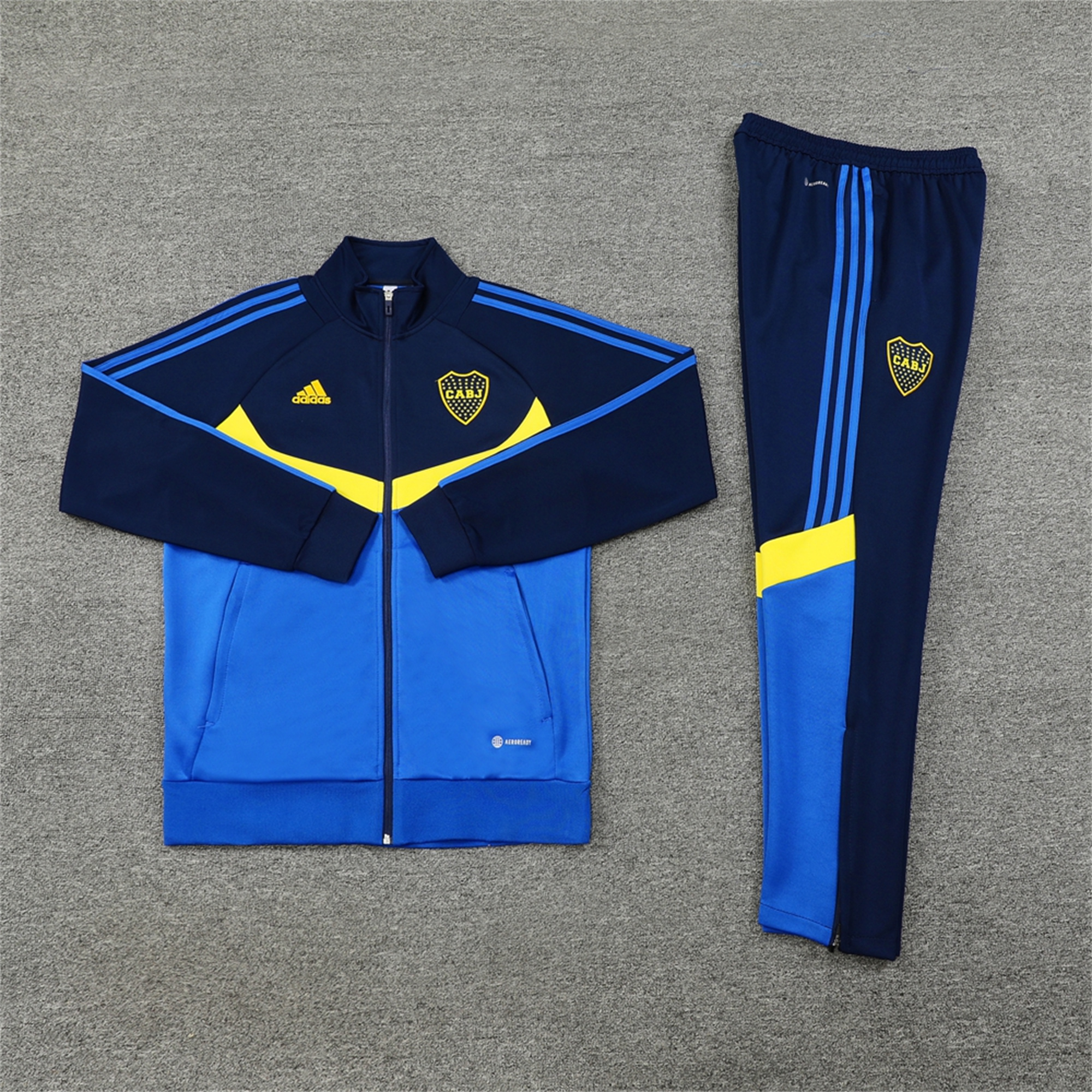 ManixJersey.com | Boca Juniors 24-25 Jacket Training Tracksuit - Blue -Customize Name, Number and Patch | Worldwide Shipping