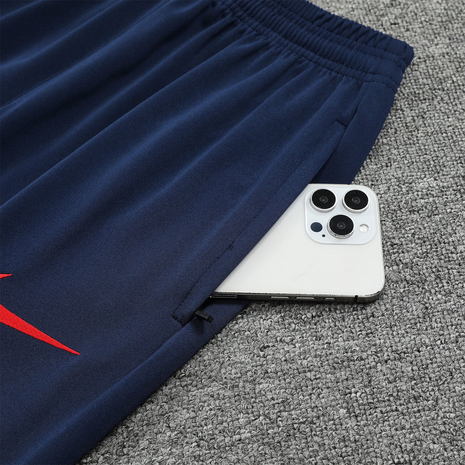 SIUjerseys-Paris Saint-Germain PSG 24-25 Training Hoodie Set - Royal Blue Hoodie and Pants