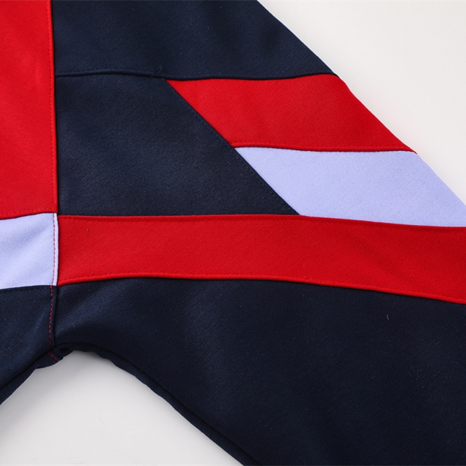 unitedfutballjersey-Arsenal 24-25 Originals LFSTLR Training Hoodie Set - Red Hoodie and Deep Blue Pants