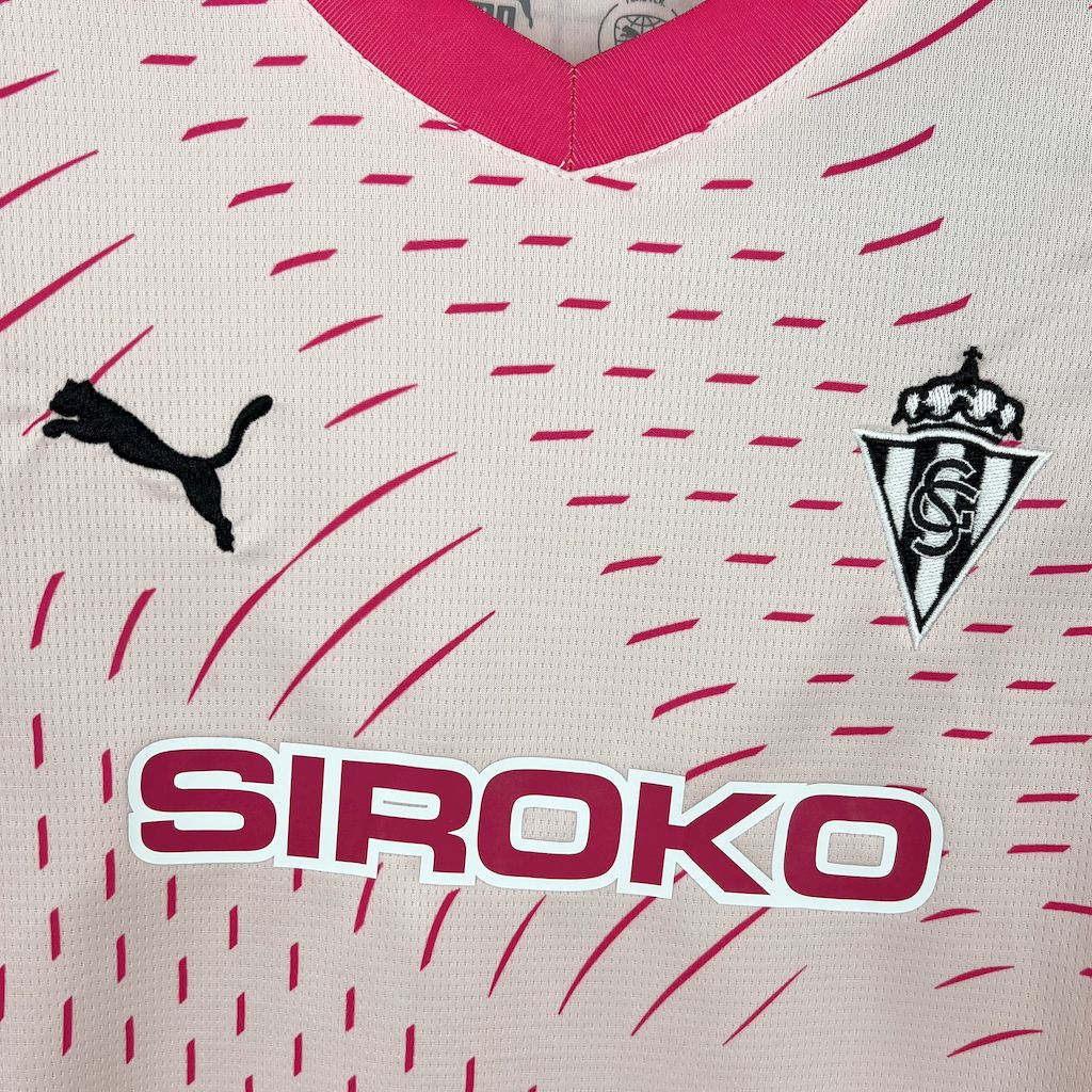 SIUjerseys-Sporting de Gijon 24-25 Third Kids Kit