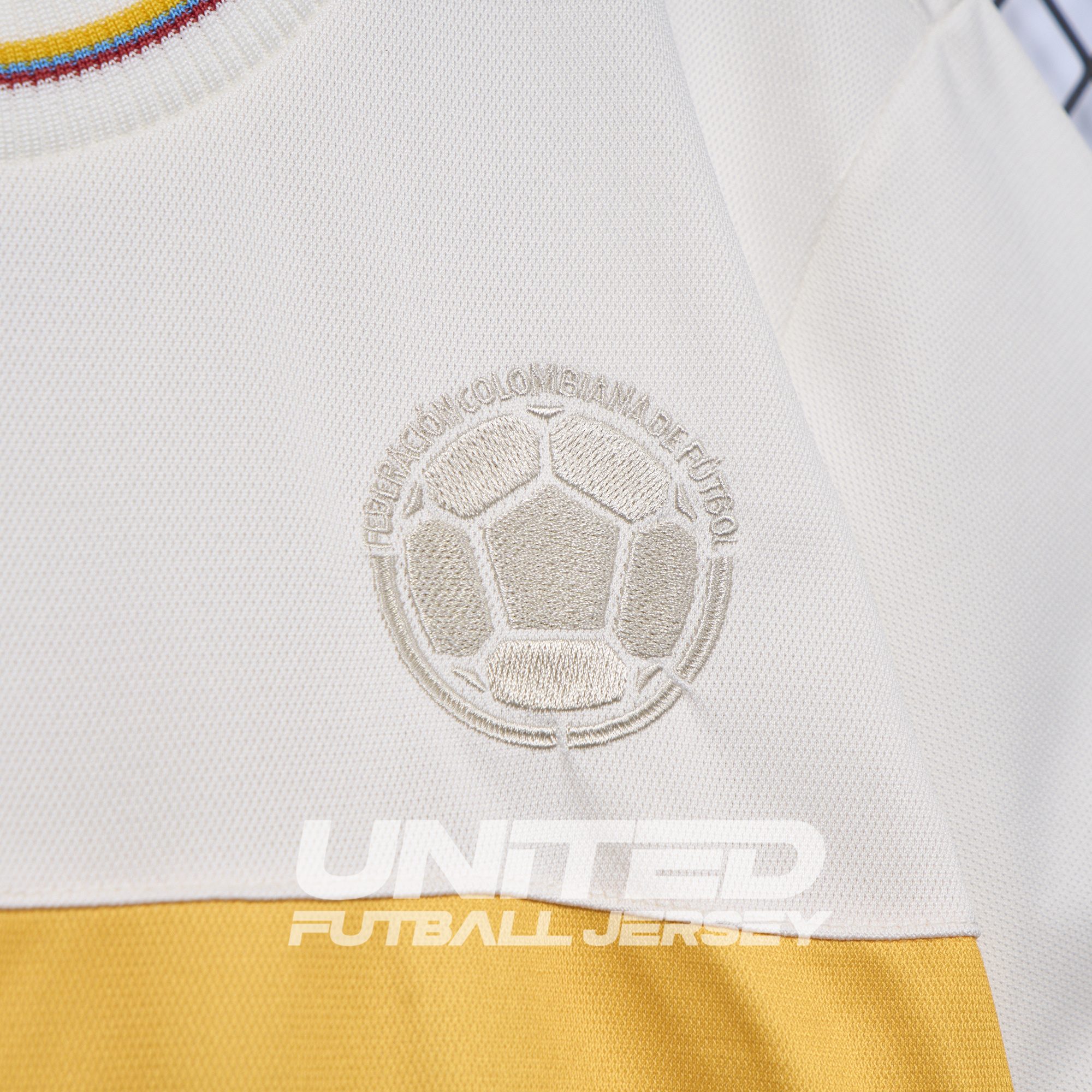 unitedfutballjersey-Women's Colombia 2024 100th Anniversary Jersey