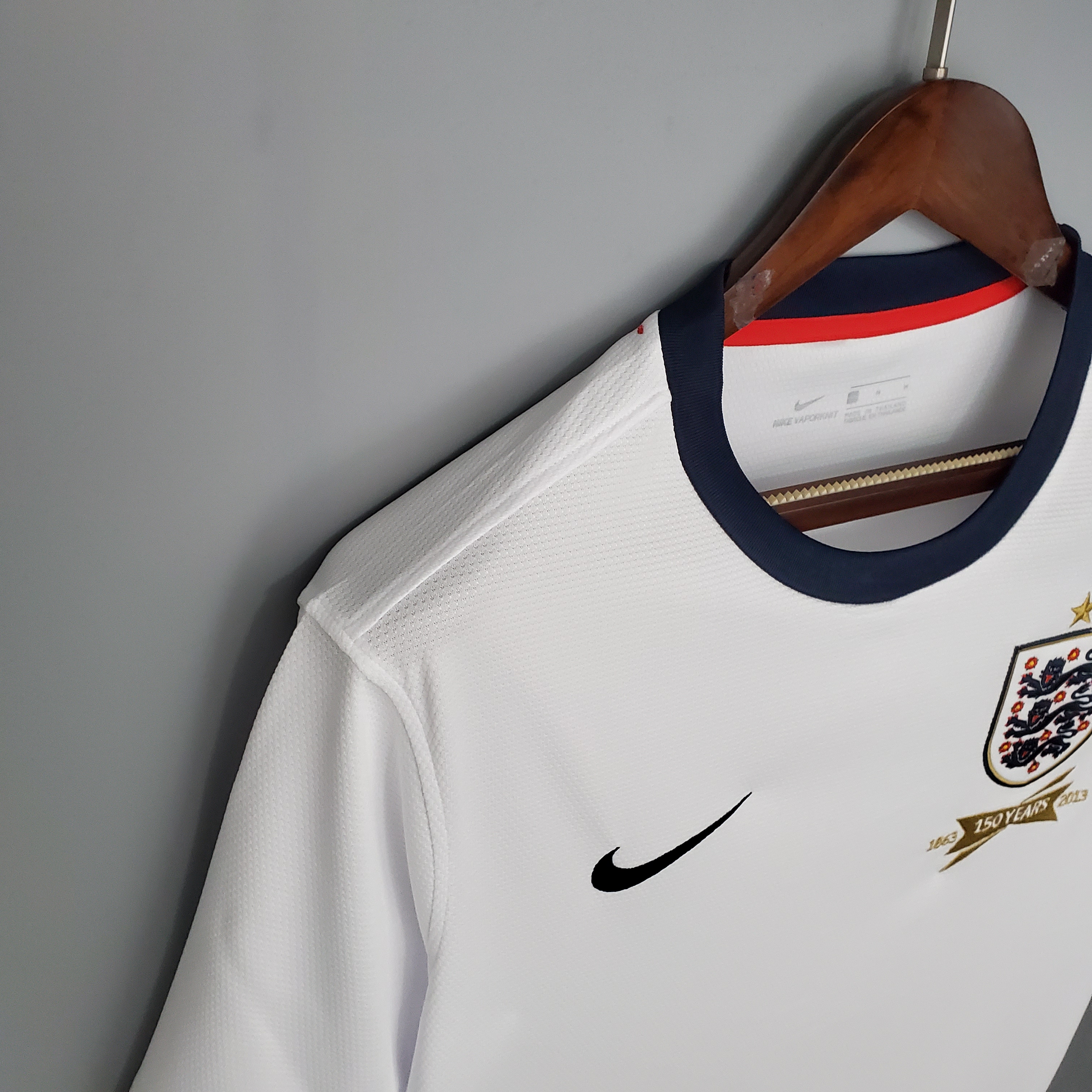 SIUjerseys-Retro England 2013 150 YEARS Home Stadium Jersey