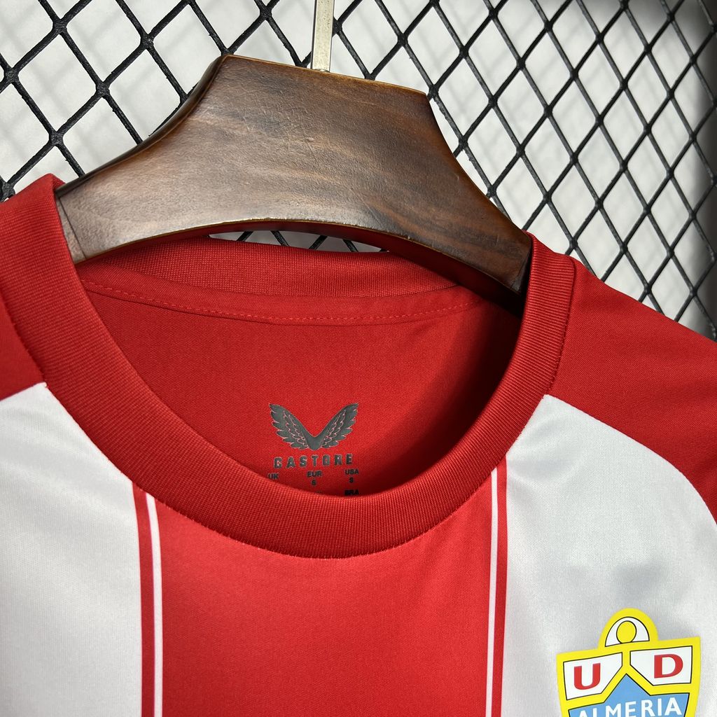 unitedfutballjersey-U.D. Almería 24-25 Home Stadium Jersey - Fans Version