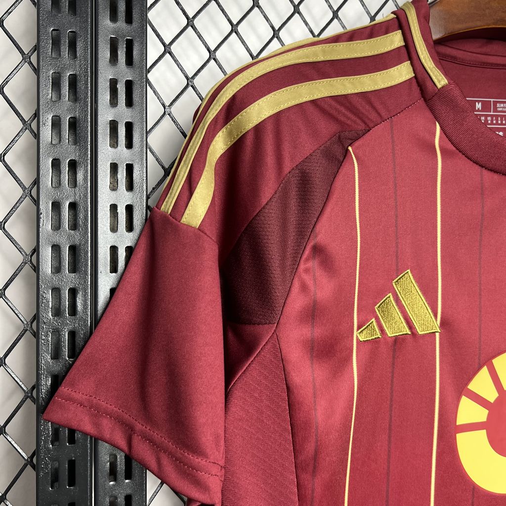 SIUjerseys-AS Roma 24-25 Home Stadium Jersey - Fans Version
