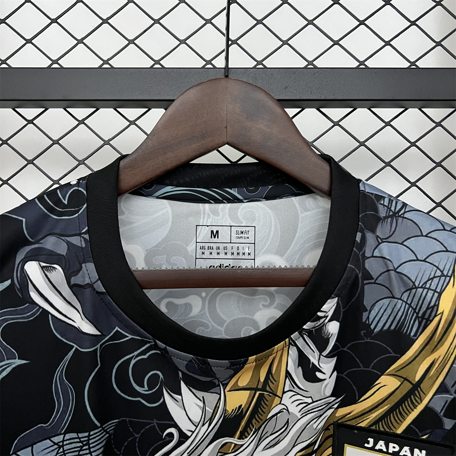 SIUjerseys-Japan 2024 Black Yellow Dargon Special Edition Jersey - Fans Version