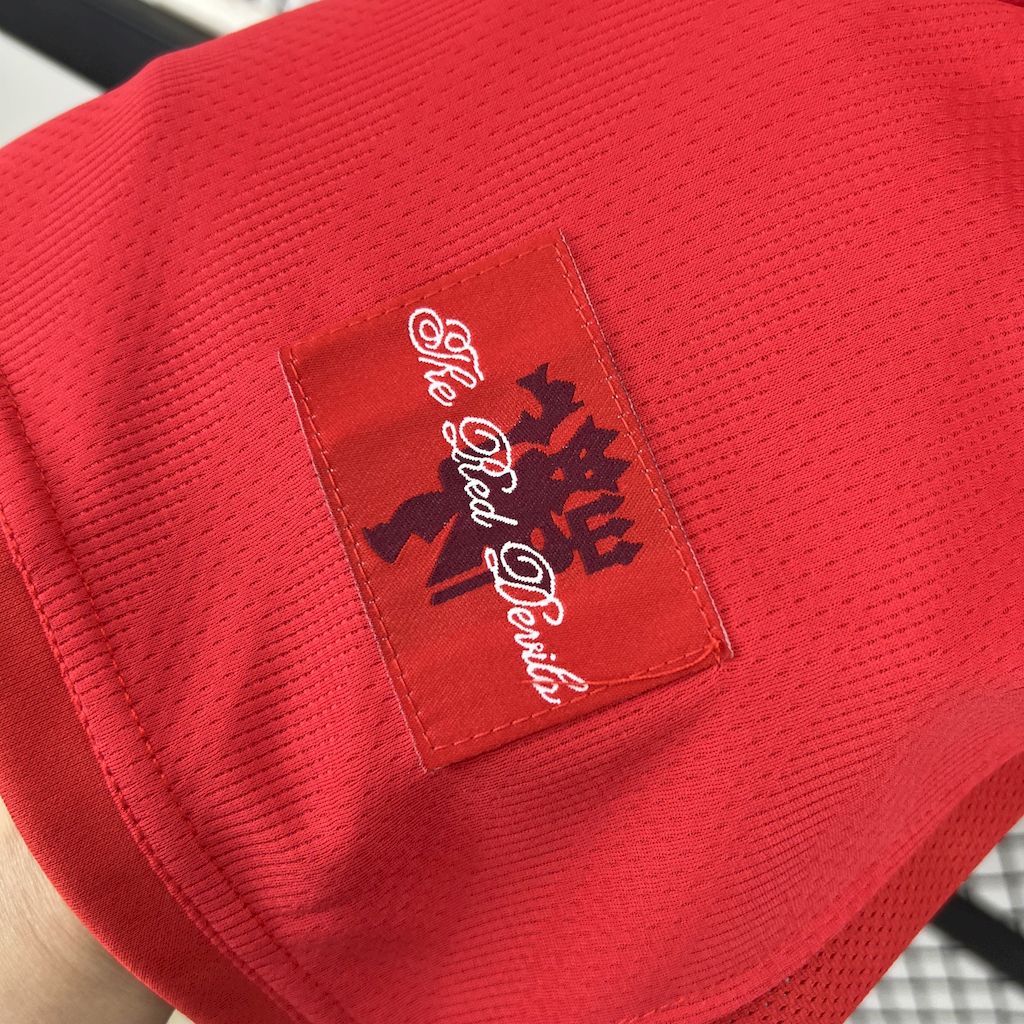 SIUjerseys-Retro Manchester United 07-08 Champions League Final Home Long Sleeve Jersey