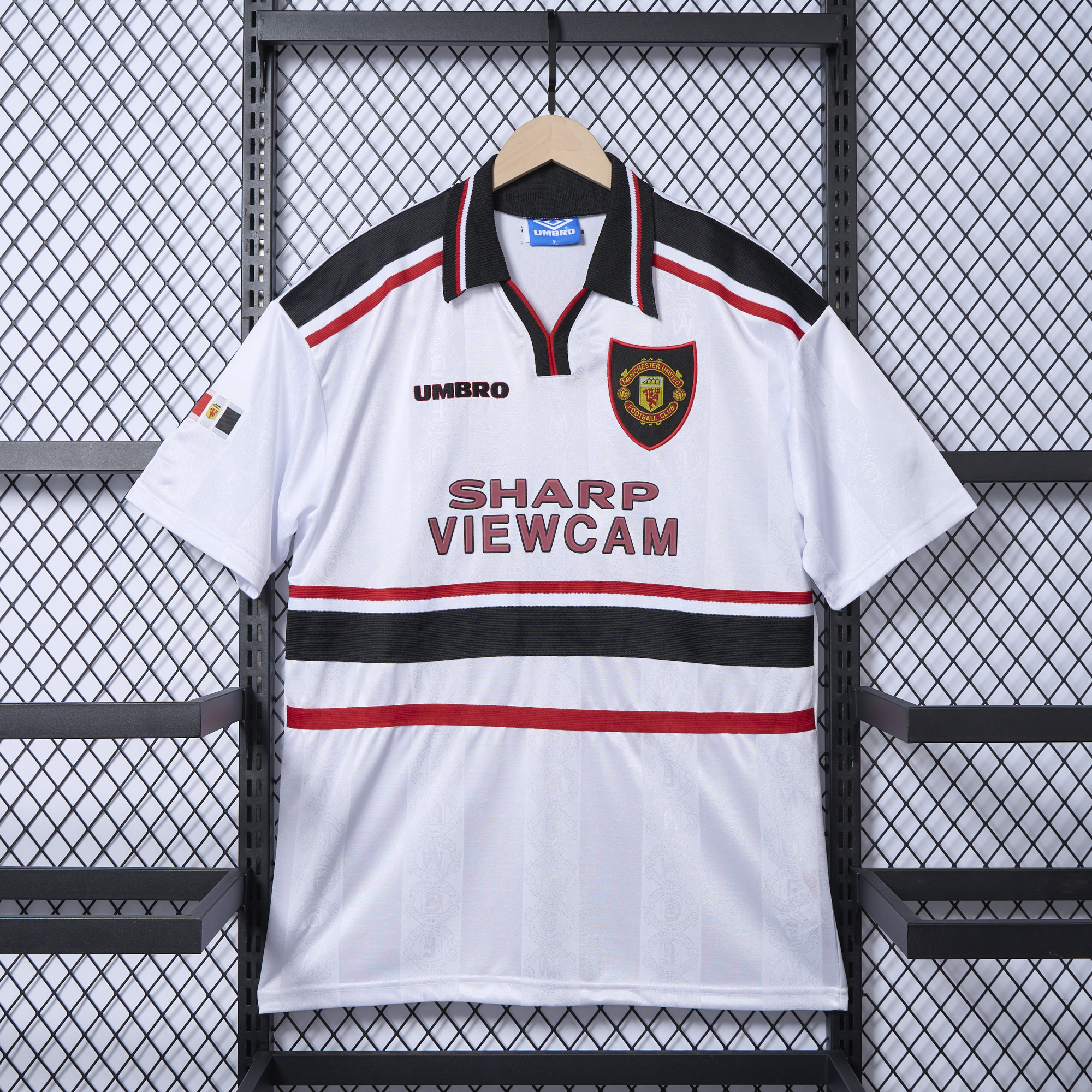 SIUjerseys-Retro Manchester United 98-99 Away Jersey