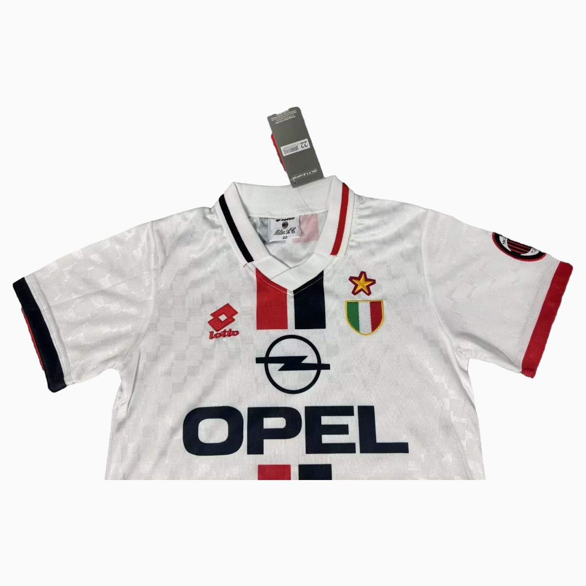 unitedfutballjersey-Retro AC Milan 1996-97 Away Kids Kit