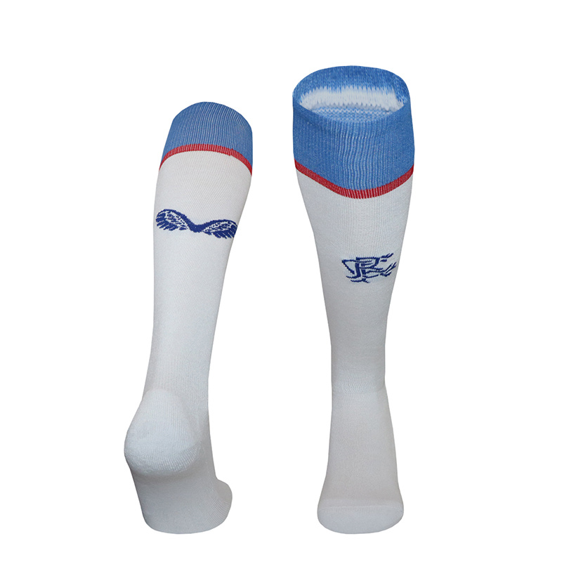 SIUjerseys-Glasgow Rangers 24-25 Away Socks - White & Blue