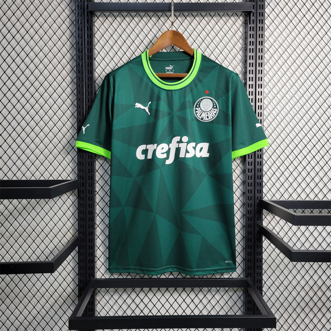 JerseysGala.com | Palmeiras 2023 Home Stadium Jersey - Fans Version -Customize Name, Number and Patch | Worldwide Shipping