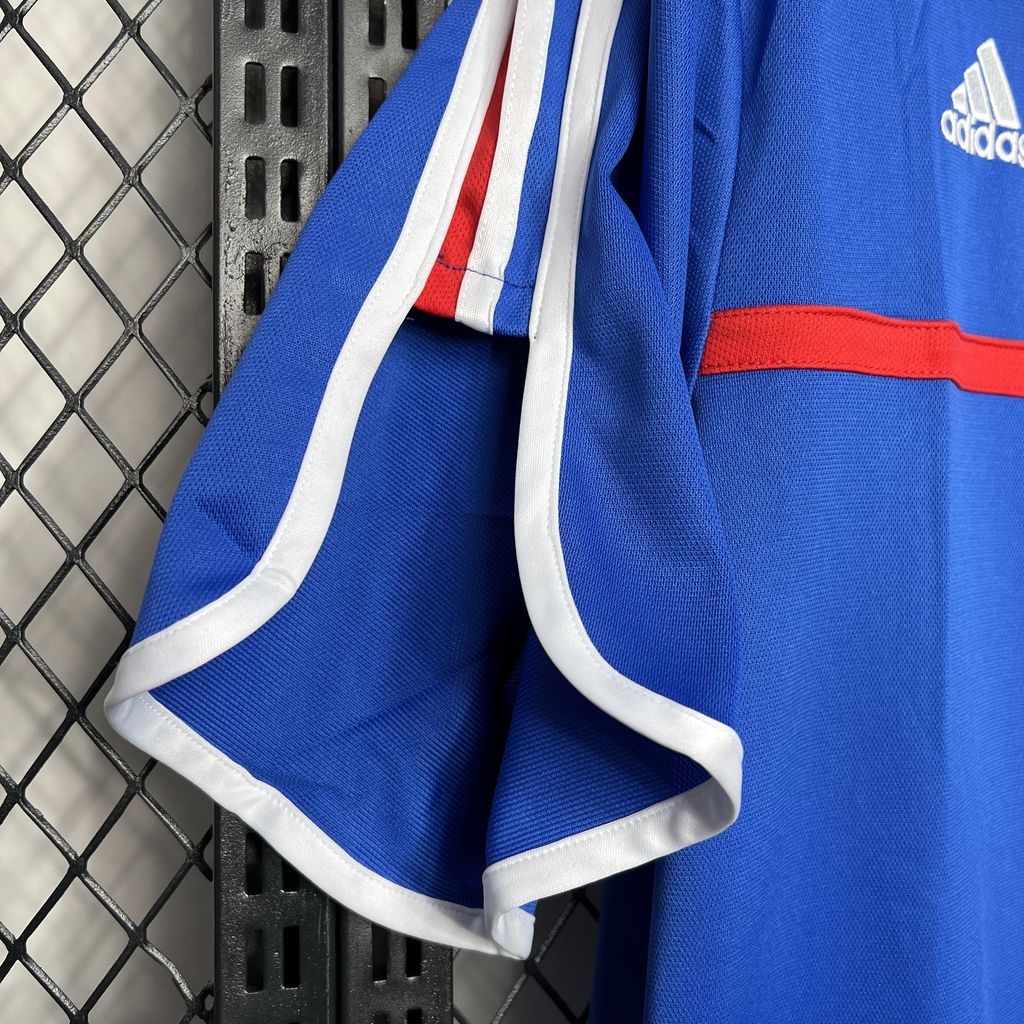 unitedfutballjersey-Retro France 2000 Home Stadium Jersey