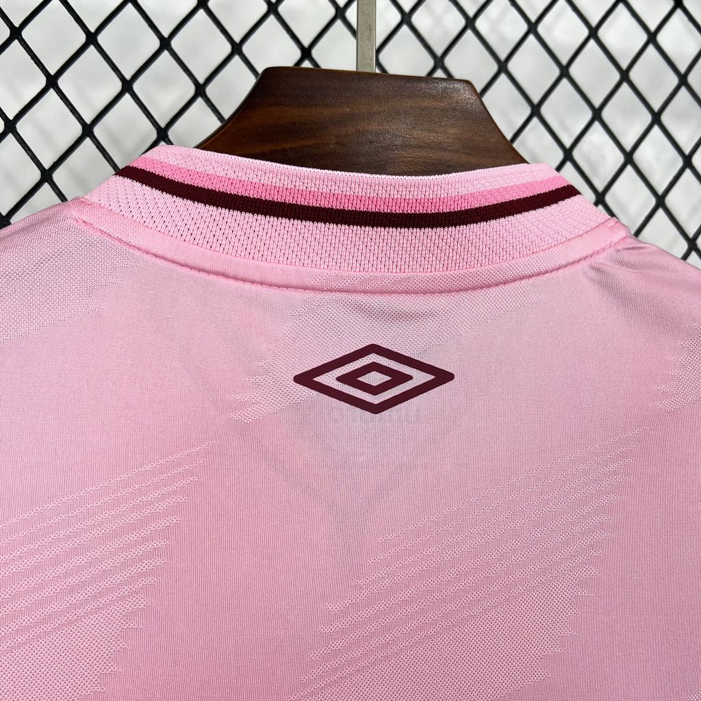 SIUjerseys-Fluminense 24-25 Pink October Jersey - Fans Version
