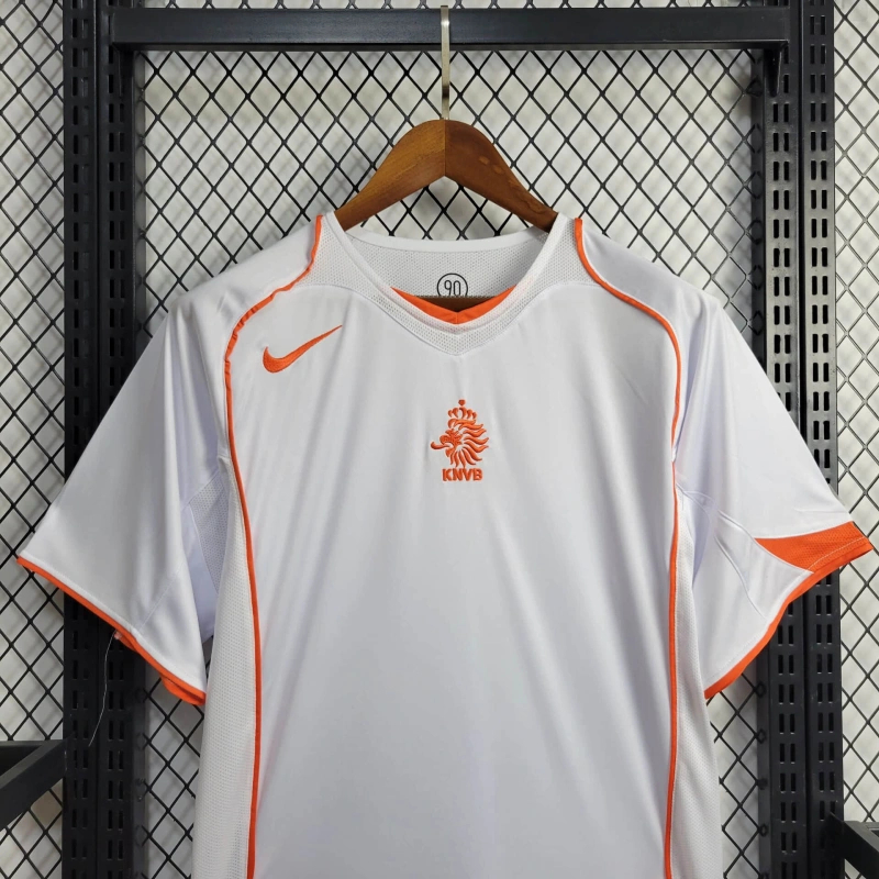 SIUjerseys-Retro Netherlands 2004 Away Jersey