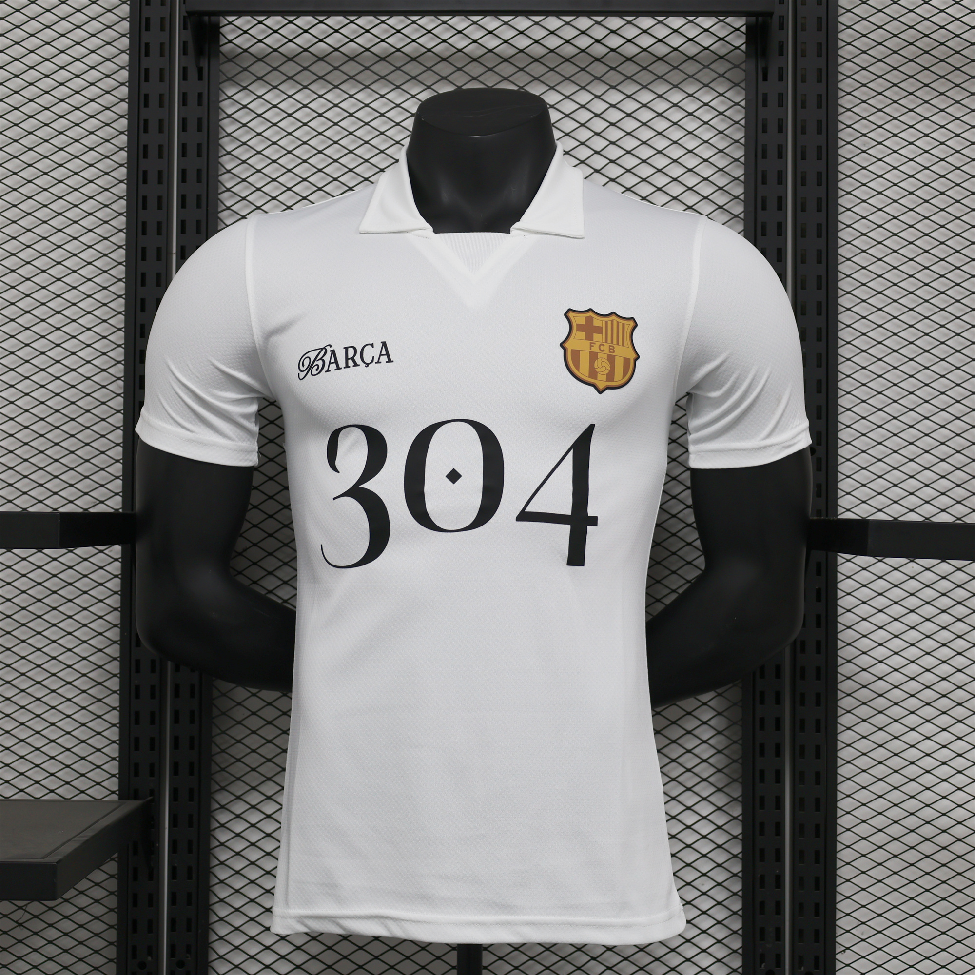 SIUjerseys-Barcelona 24-25 Yamal Anniversary White Jersey - Player Version