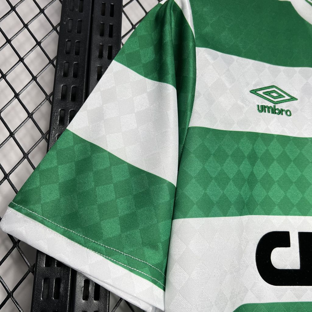unitedfutballjersey-Retro Celtic 1989-91 Home Stadium Jersey