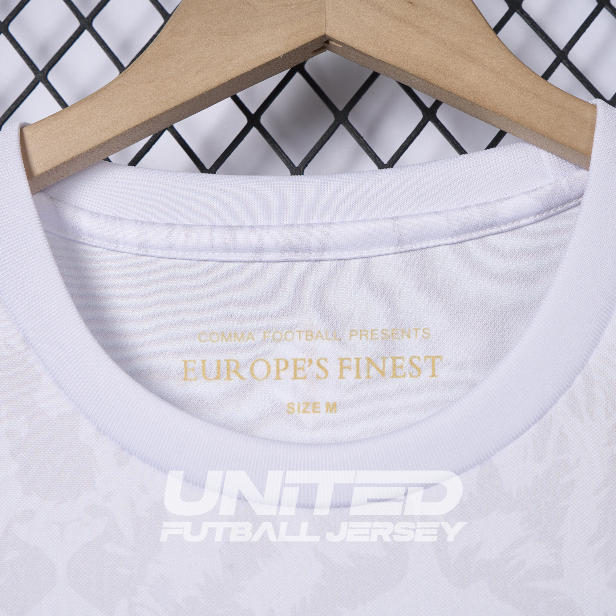 unitedfutballjersey-England 2024-25 COMMA White Special Edition Jersey - Fans Version