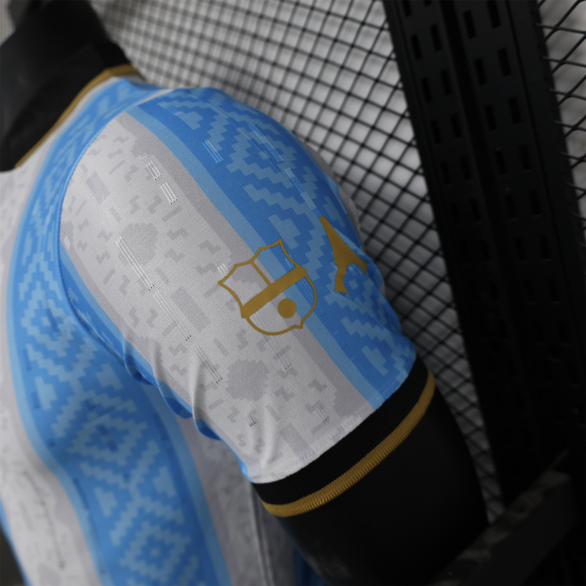 Higojerseys-Argentina 2024-25 COMMA Messi Jersey - Player Version