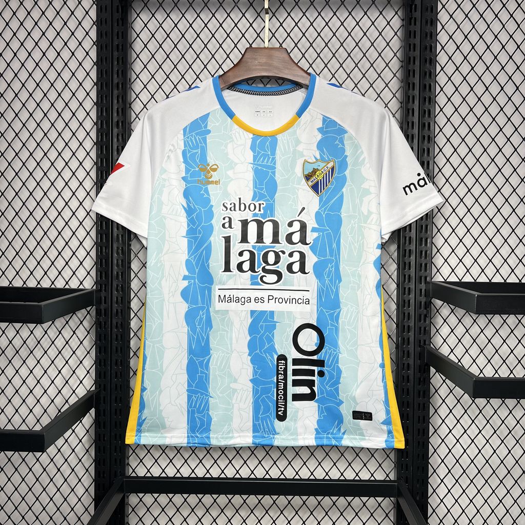 SIUjerseys-Malaga 24-25 Home Stadium Jersey - Fans Version