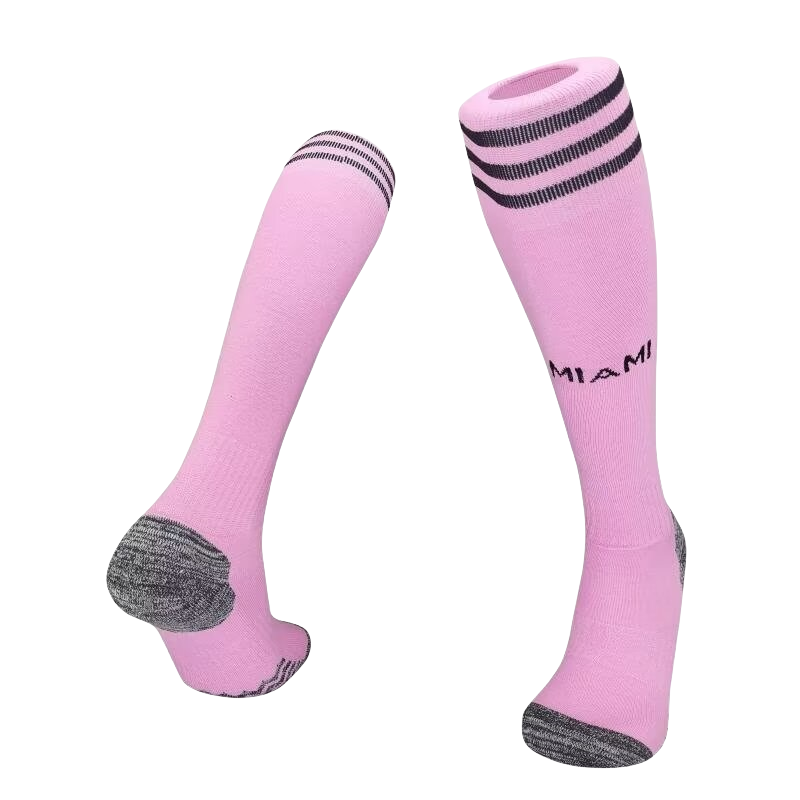 JerseysGala.com | INT M.A.M 24-25 Home Socks - Pink -Customize Name, Number and Patch | Worldwide Shipping
