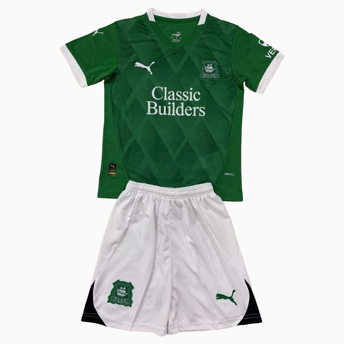 SIUjerseys-Plymouth Argyle 24-25 Home Men's Adult Jersey Set - Fans Version