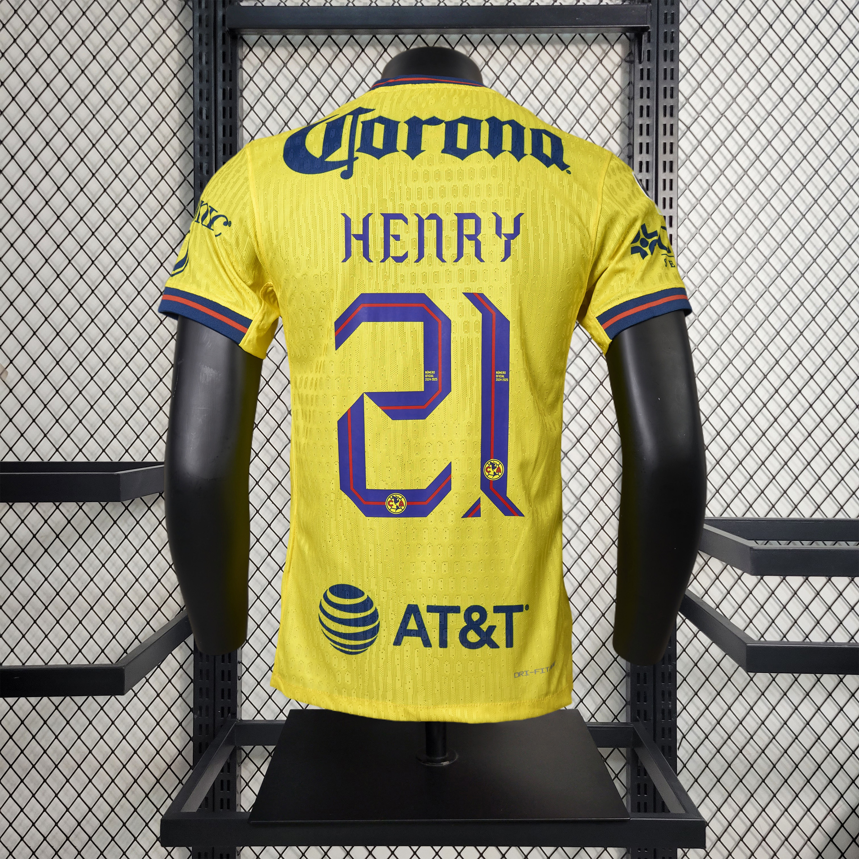 SIUjerseys-Club América 24-25 Home Stadium Jersey - Player Version