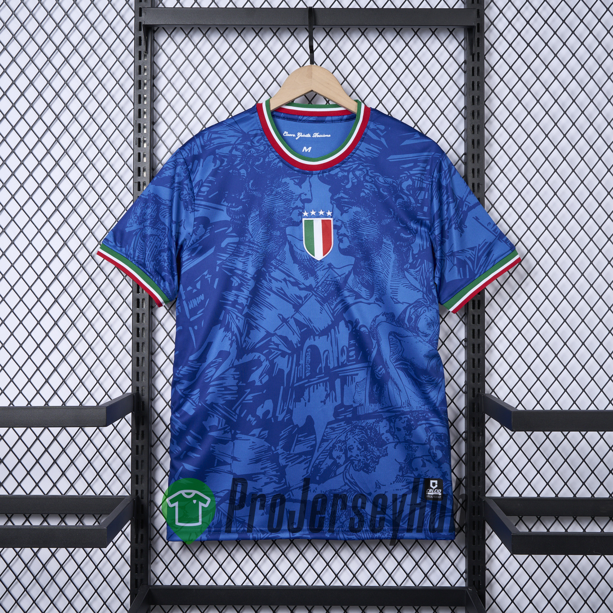 GlobeJersey-Italy 2024 Blue Special Edition Jersey - Fans Version
