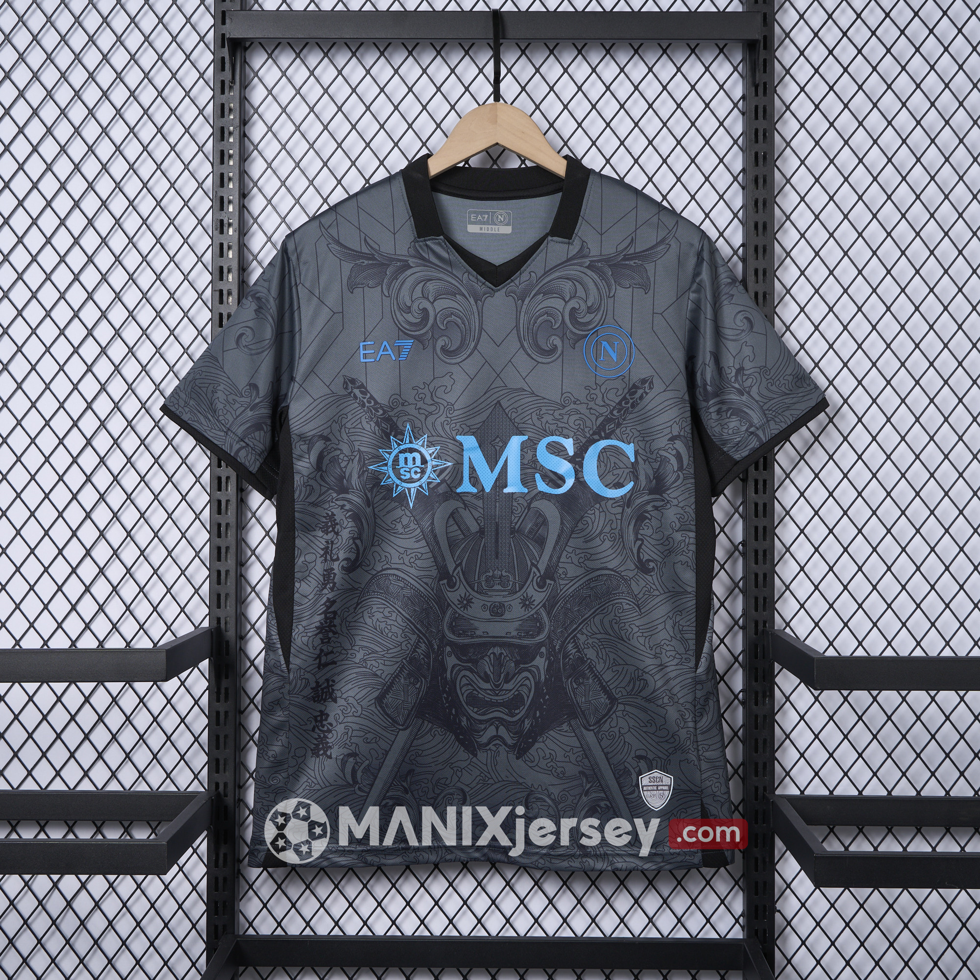 ManixJersey.com | Napoli 24-25 Third Jersey - Fans Version -Customize Name, Number and Patch | Worldwide Shipping