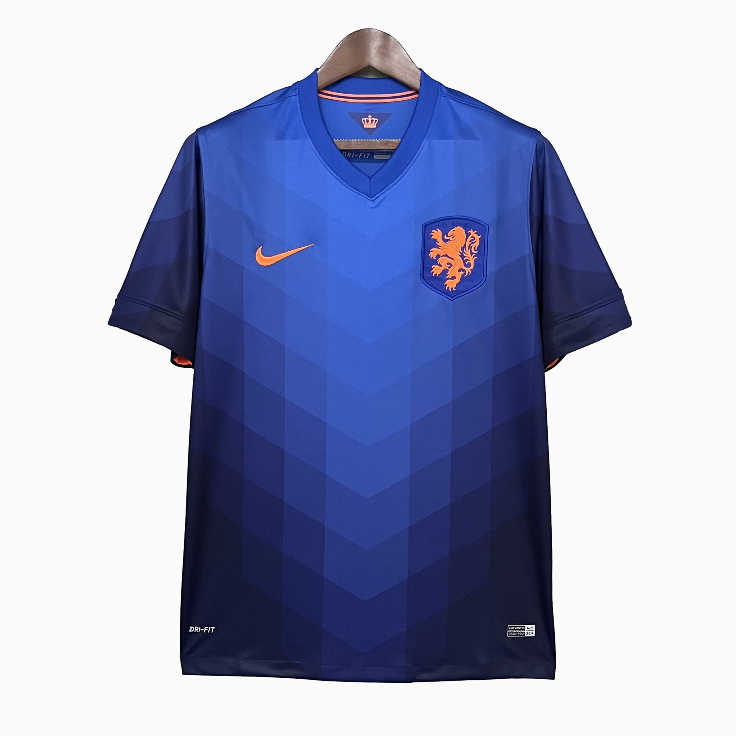 SIUjerseys-Retro Netherlands 2014 Away Stadium Jersey