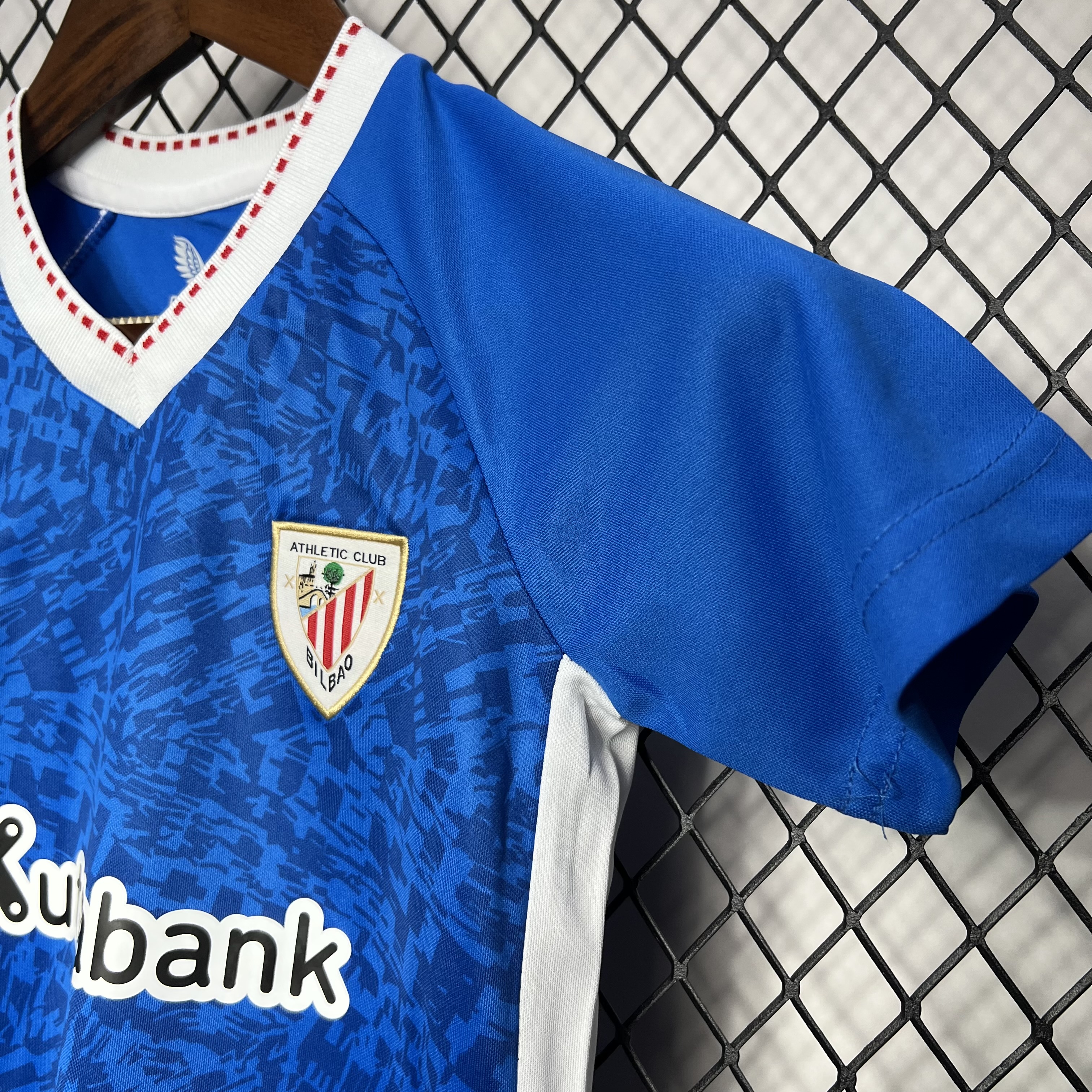SIUjerseys-Athletic Bilbao 24-25 Away Kids Kit