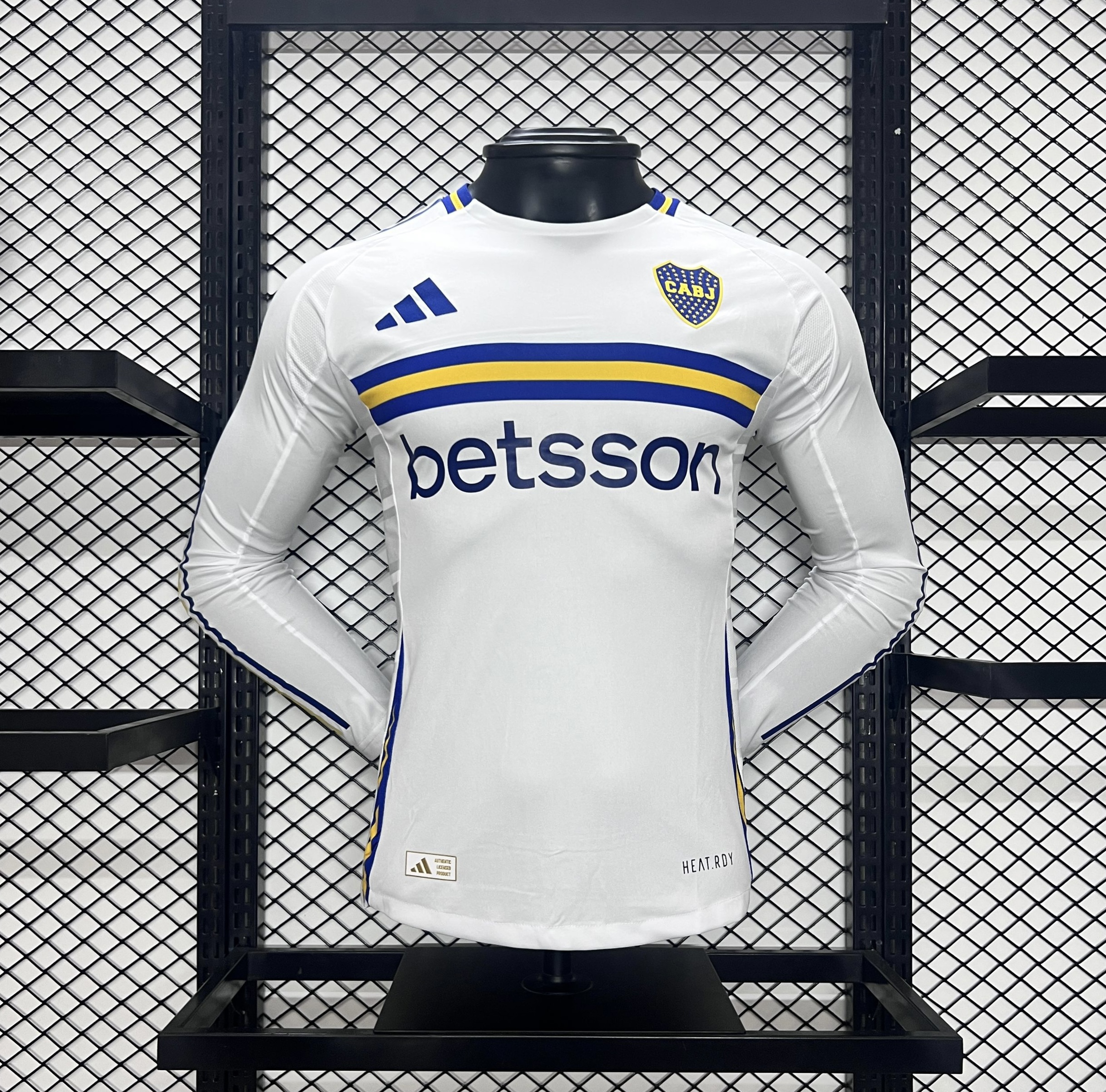 SIUjerseys-Boca Juniors 24-25 Away Long Sleeve Jersey - Player Version