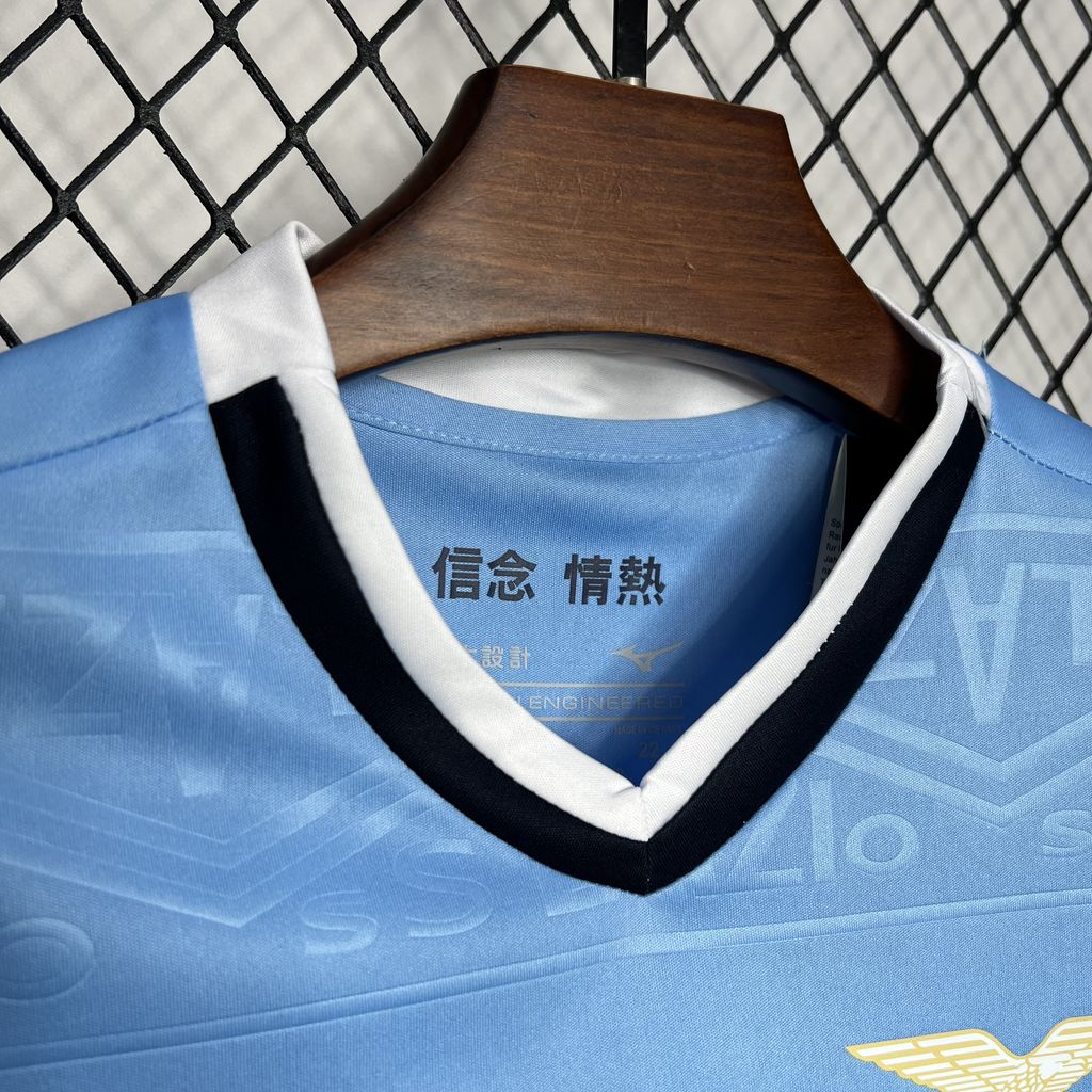 SIUjerseys-Lazio 24-25 Home Stadium Kids Kit