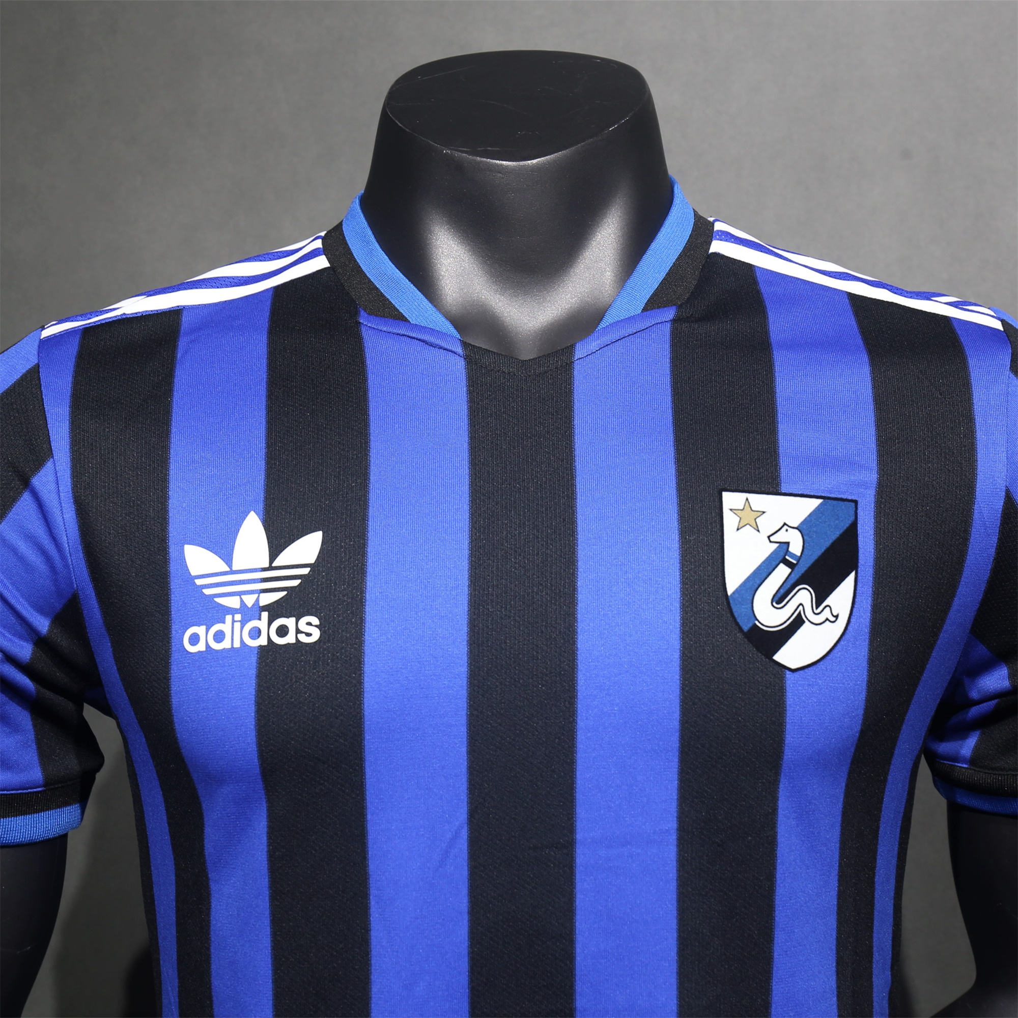 SIUjerseys-Inter Milan 24-25 Trefoil Vintage Unsponsored Special Jersey