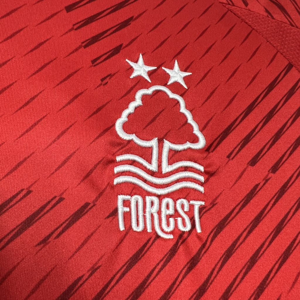 SIUjerseys-Nottingham Forest 24-25 Home Stadium Jersey - Fans Version