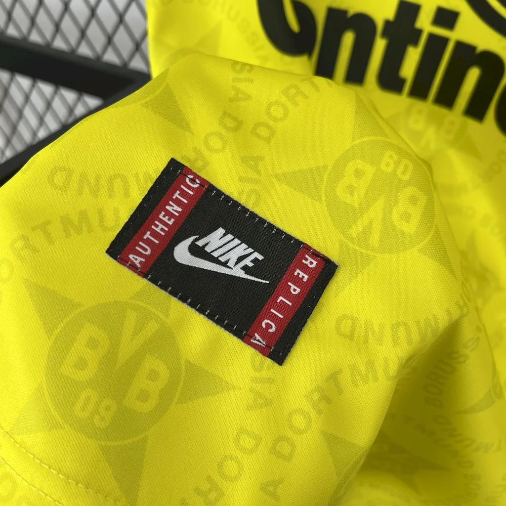 unitedfutballjersey-Retro Dortmund 1994-95 Home Jersey