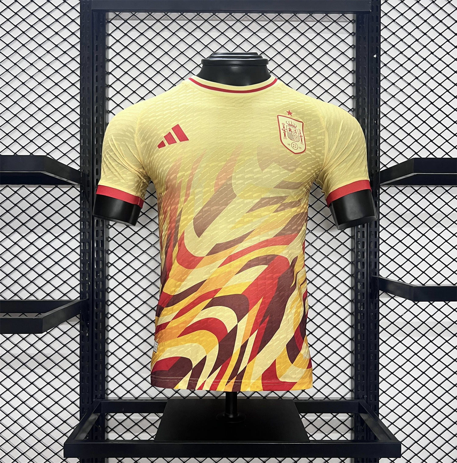 SIUjerseys-Spain 2024 Yellow Special Edition Jersey - Player Version