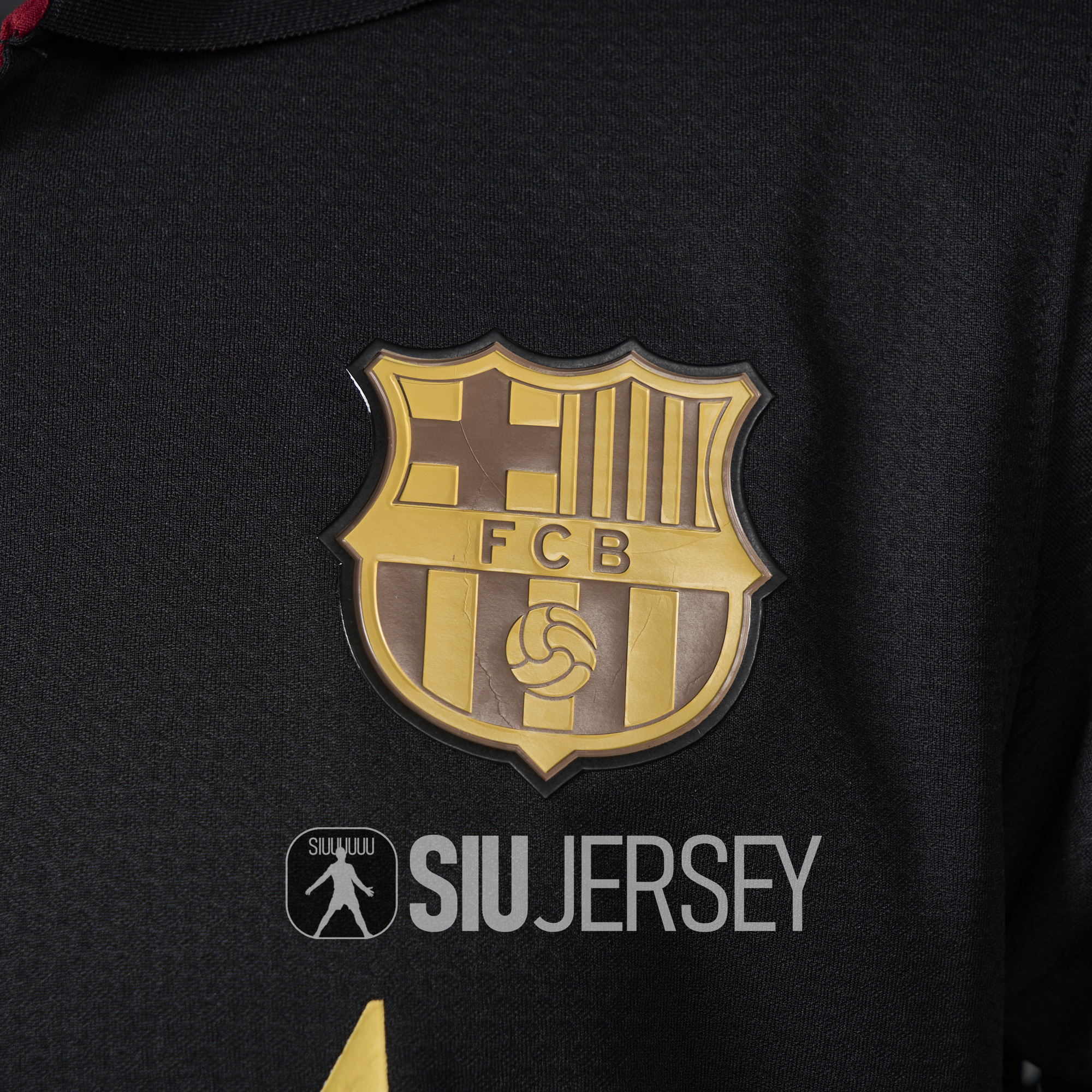 SIUjerseys-Barcelona 24-25 Yamal Anniversary Black Jersey - Player Version