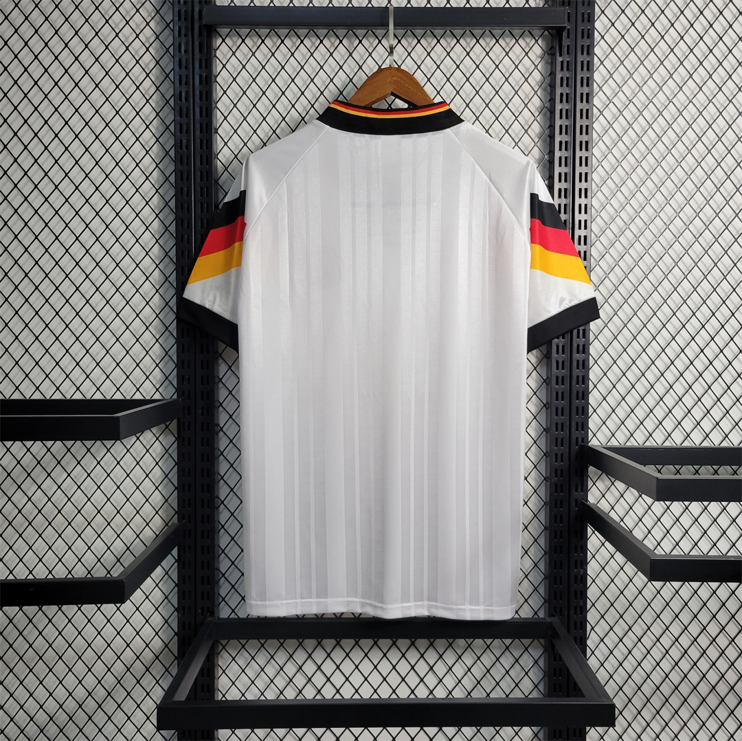 SIUjerseys-Retro Germany 1992 Home Stadium Jersey