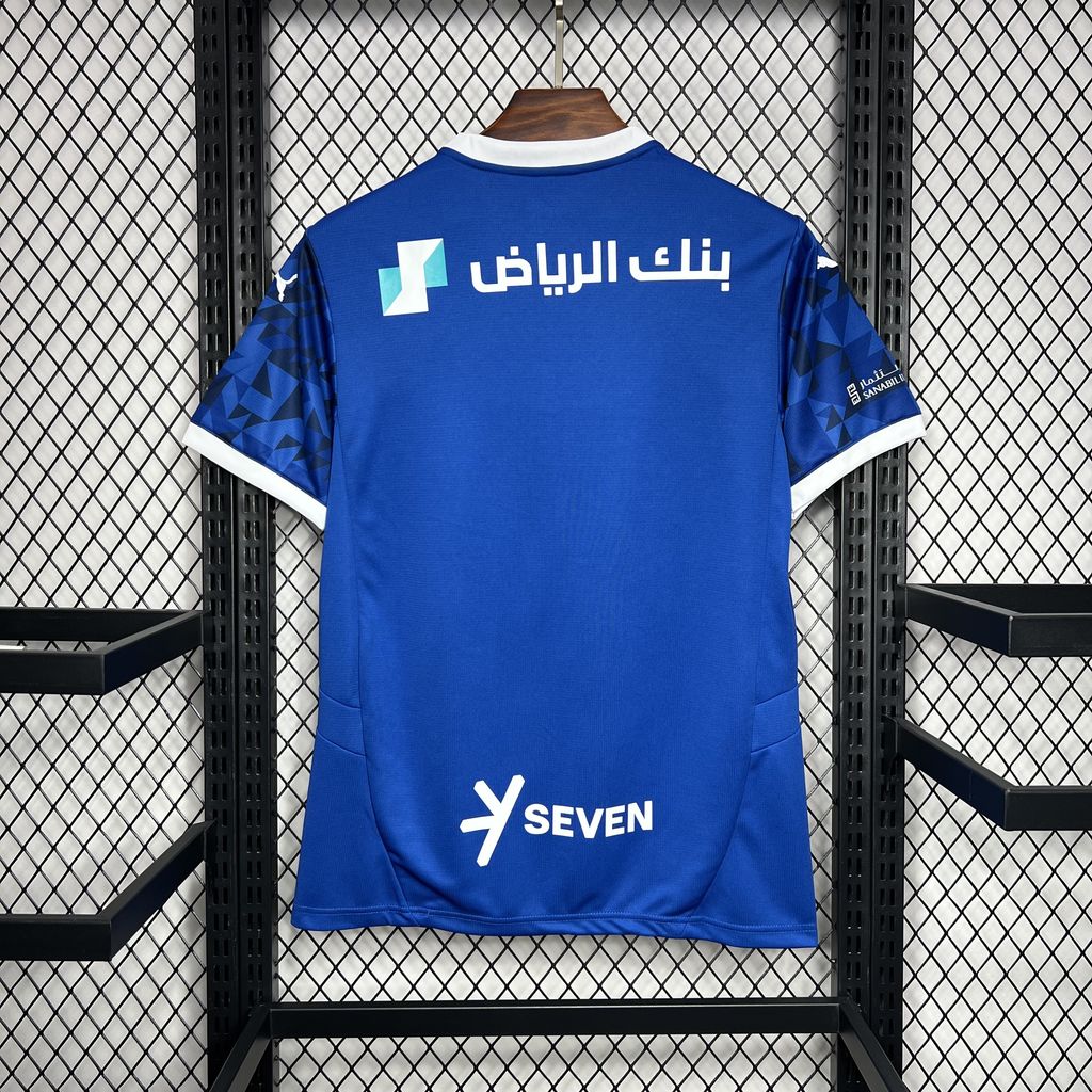 SIUjerseys-Al Hilal Riyadh Crescent 24-25 Home Jersey - Fans Version