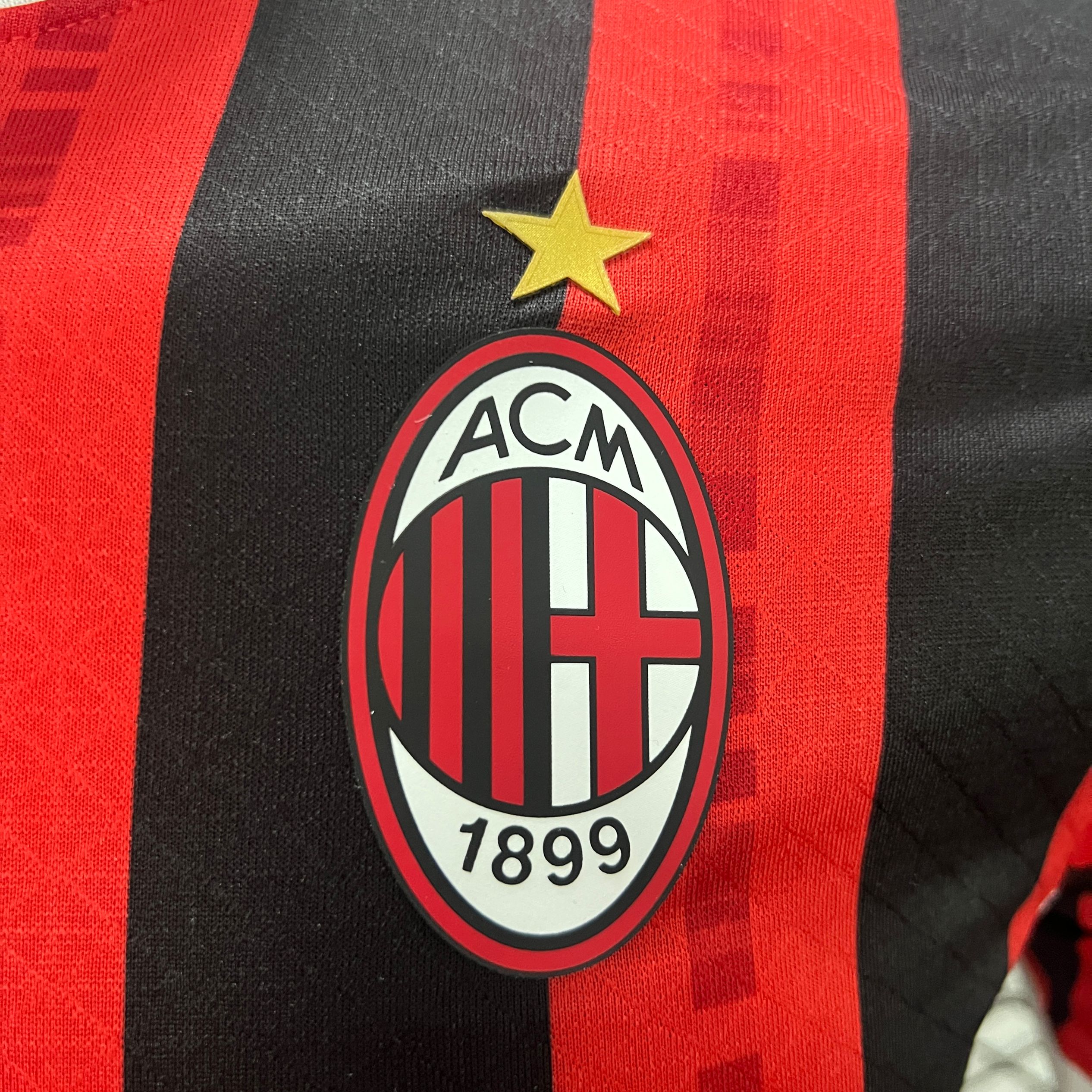 unitedfutballjersey-AC Milan 24-25 Home Stadium Jersey - Player Version
