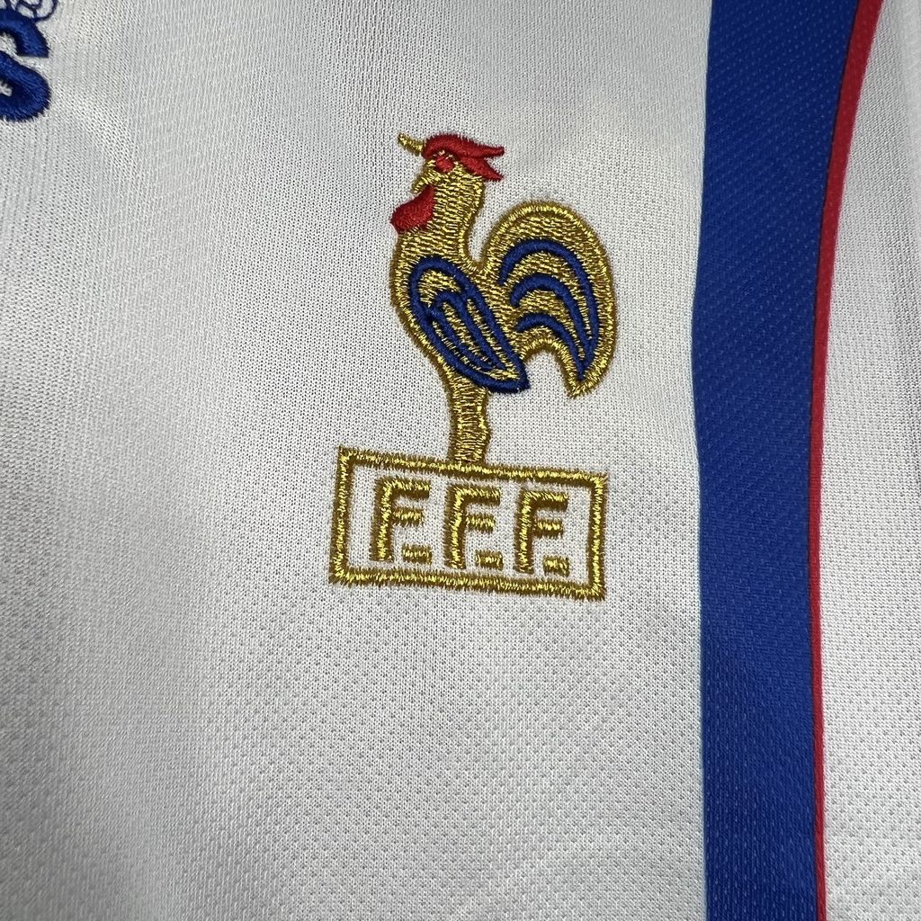 SIUjerseys-Retro France 1996 Away Jersey