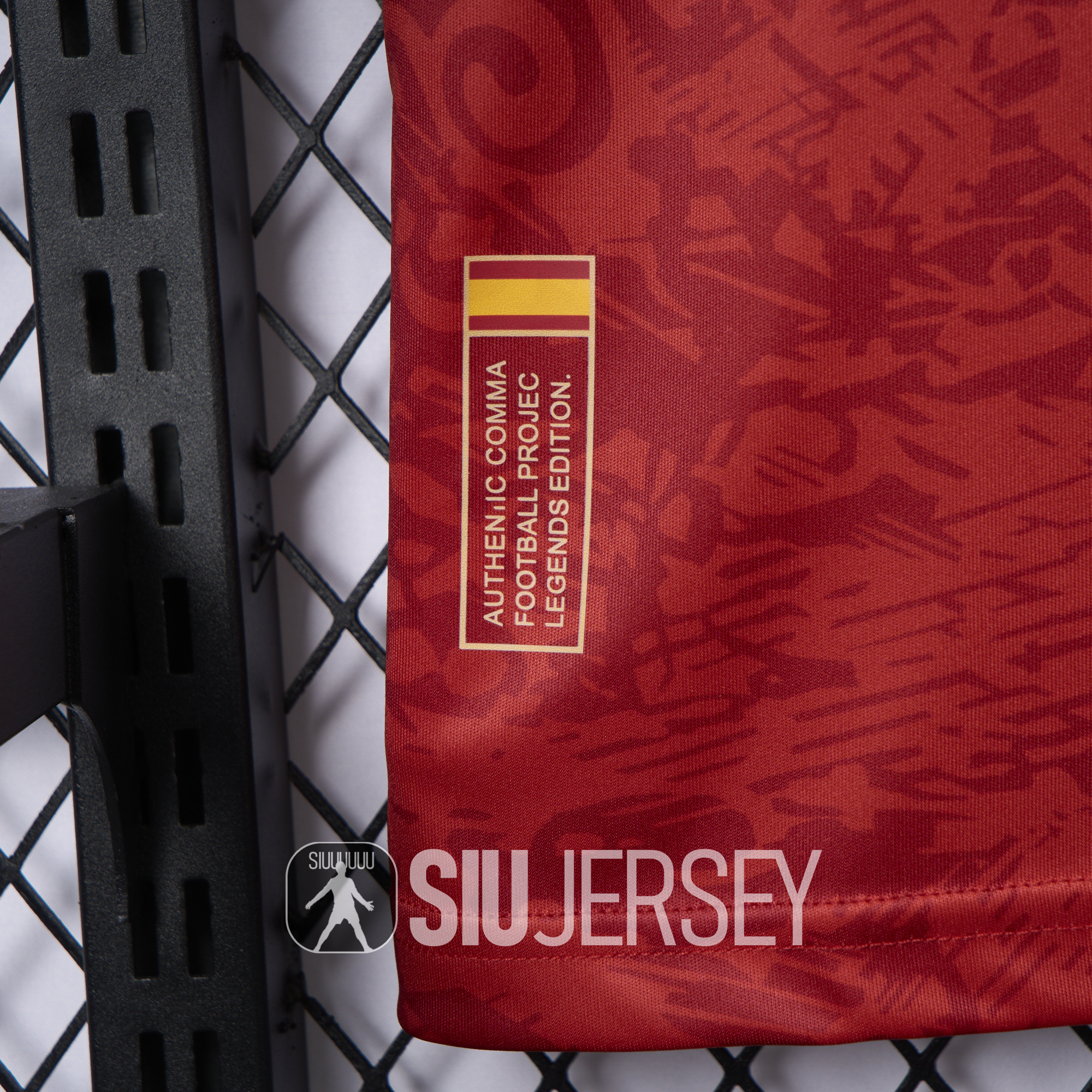 SIUjerseys-Spain 2024-25 COMMA Red Special Edition Jersey - Fans Version