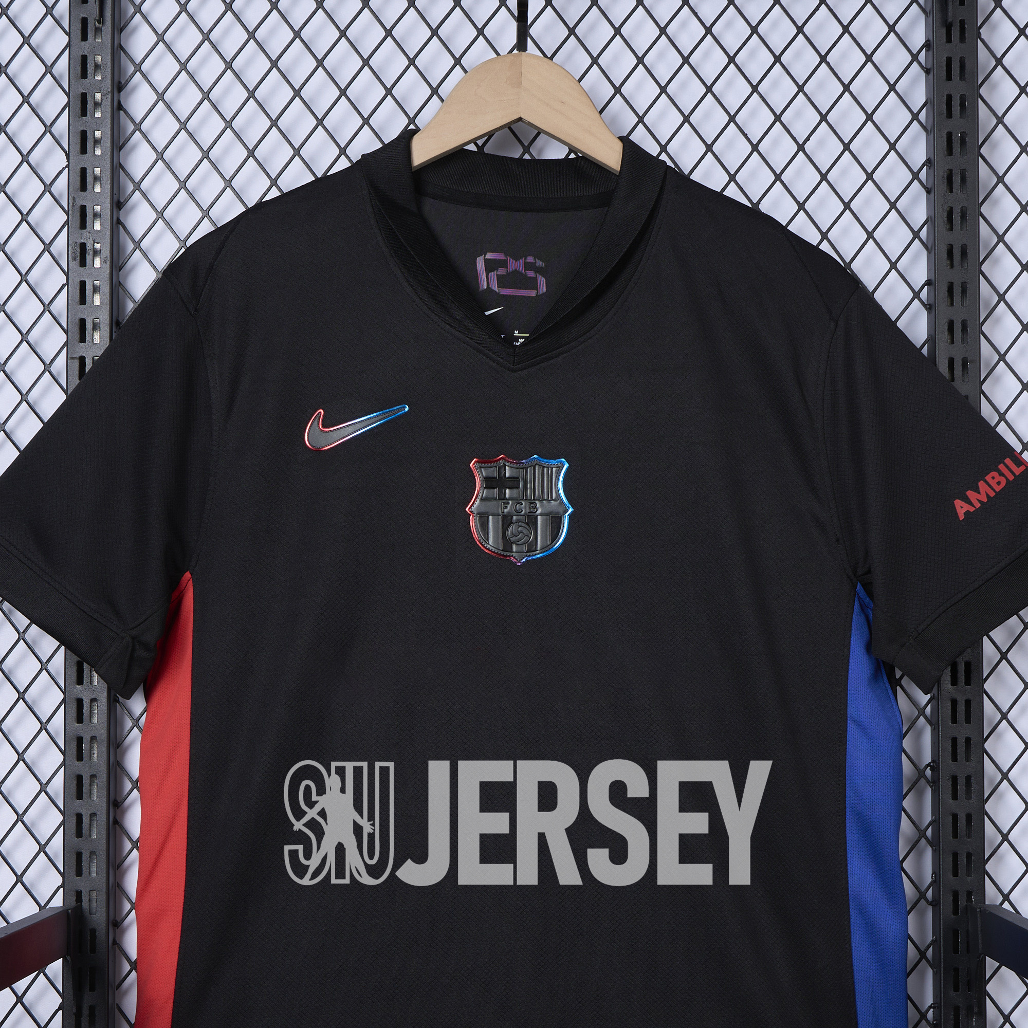 SIUjerseys-Barcelona 24-25 Away Unsponsored Jersey - Fans Version