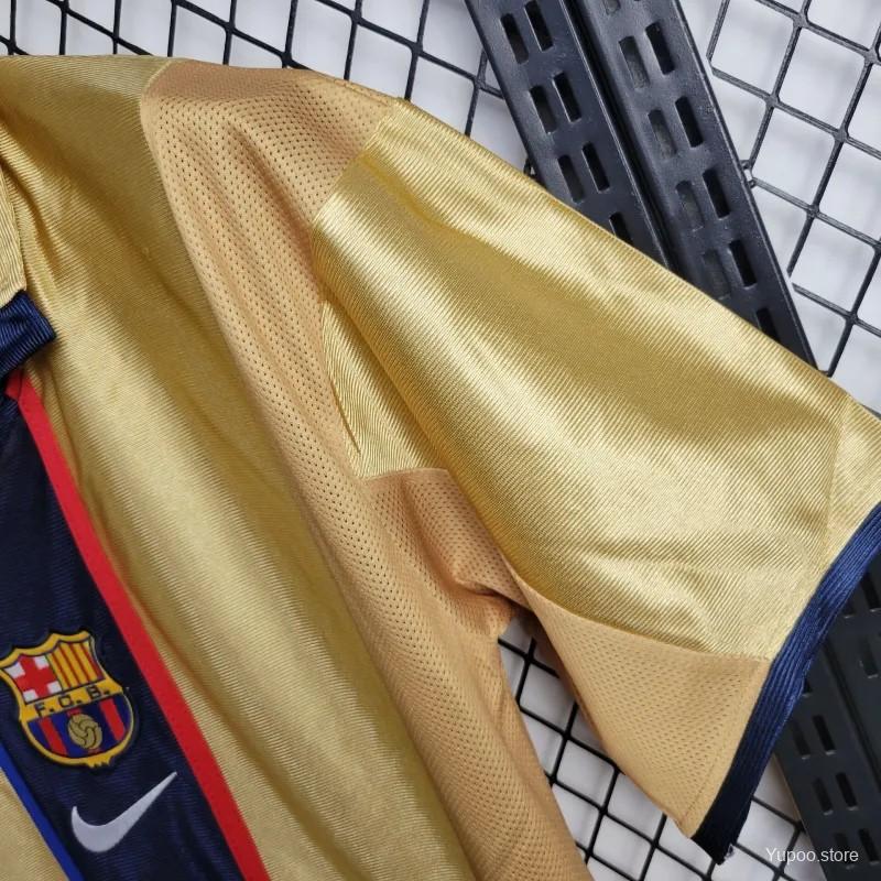 SIUjerseys-Retro Barcelona 01-02 Away Jersey